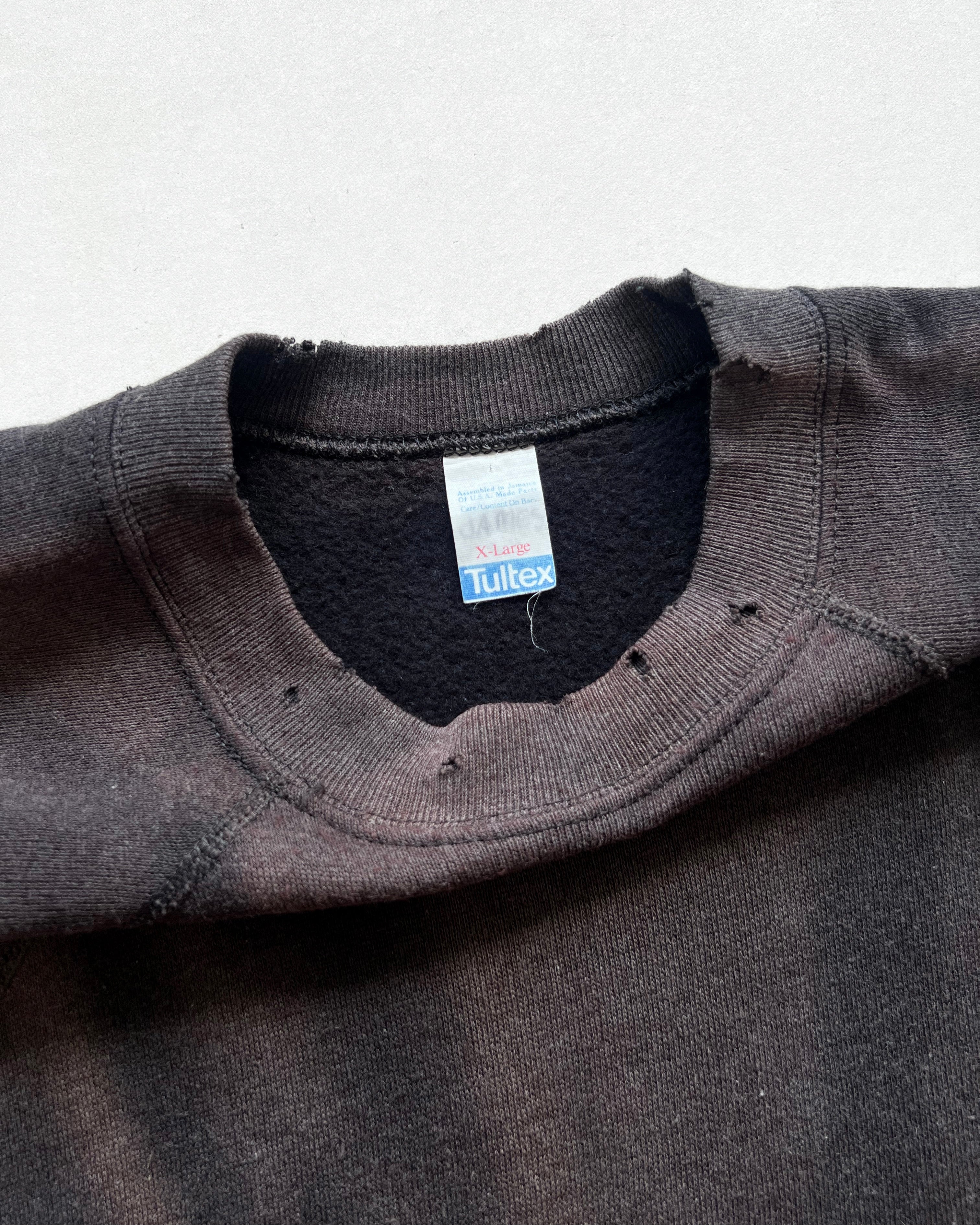 1990S SUN FADED SLEEVELESS SWEATSHIRT (XL)