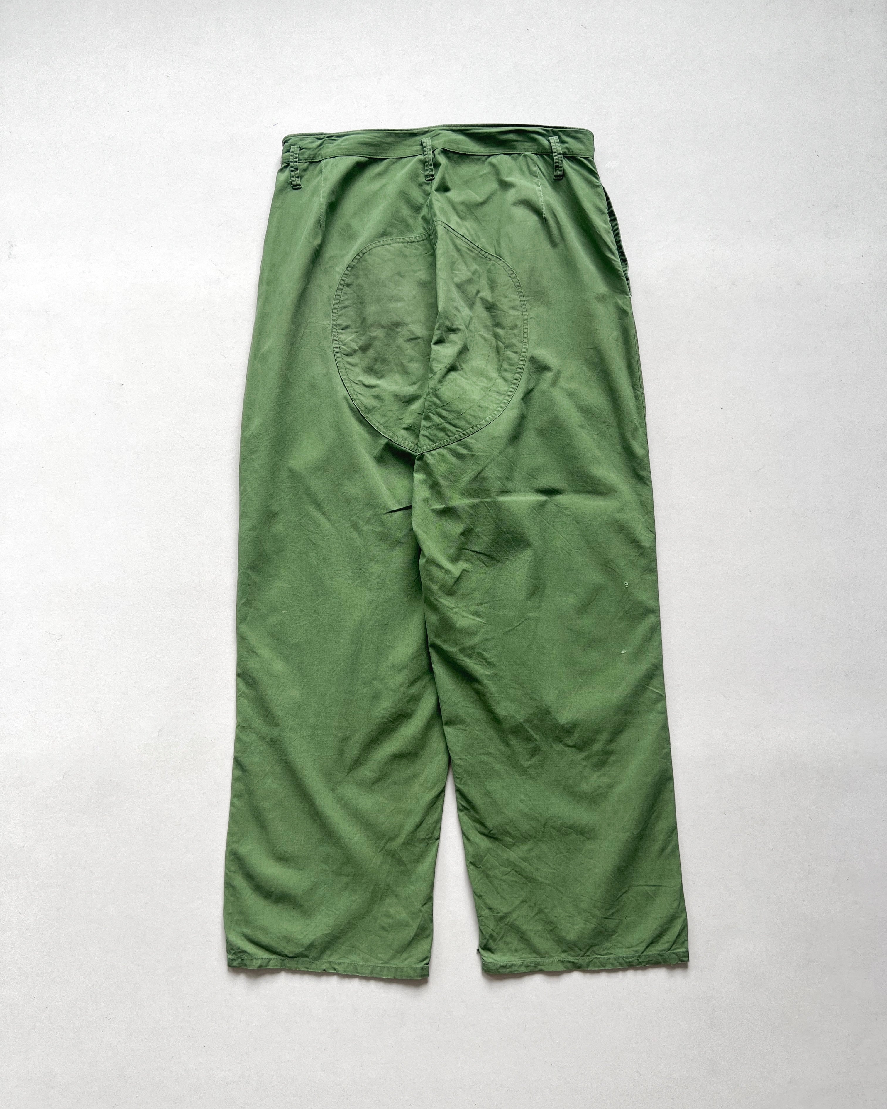 1980S JAPANESE ARMY DOUBLEKNEE TROUSERS (34)