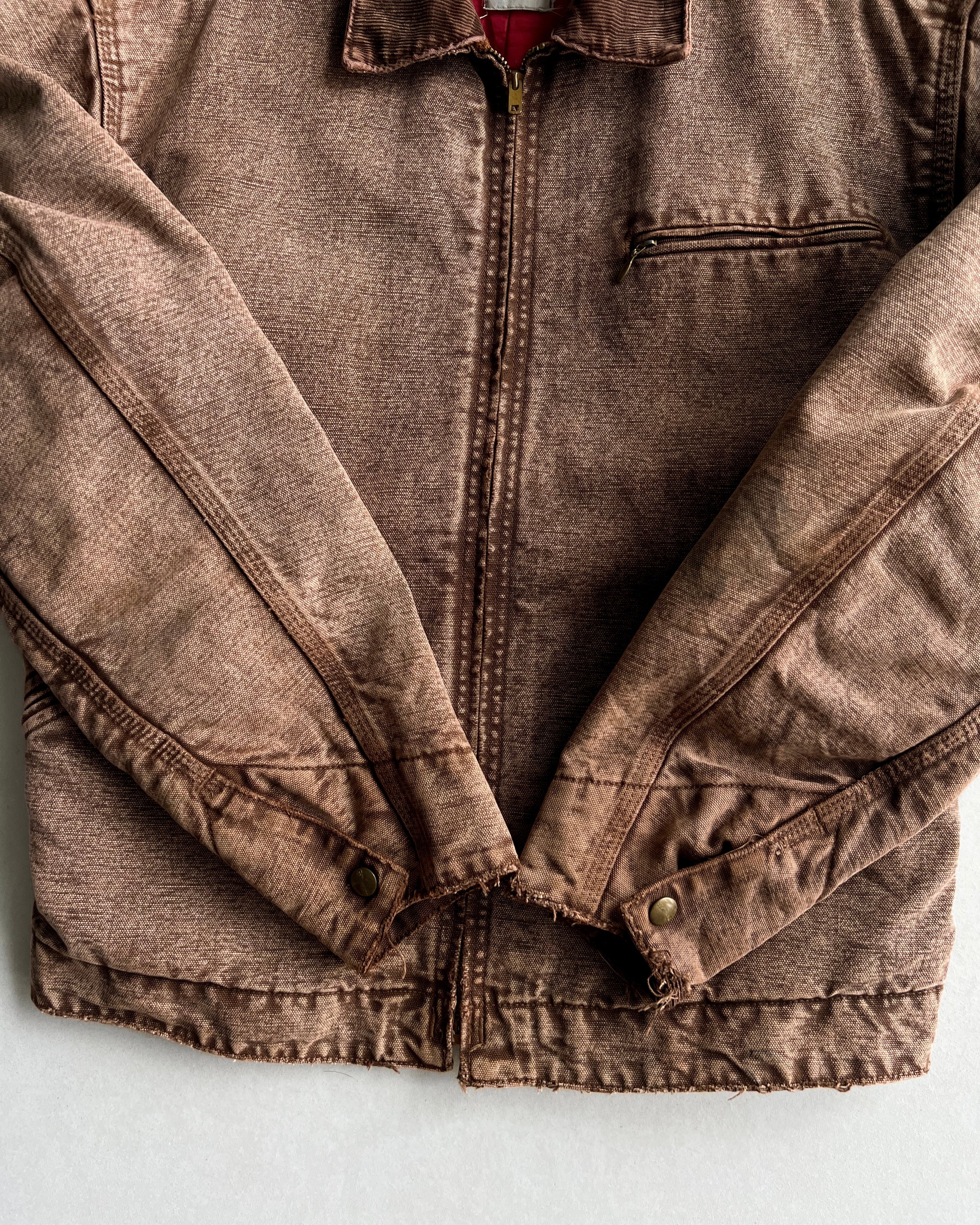 1970S STONE WASHED CARHARTT DETROIT JACKET (M)