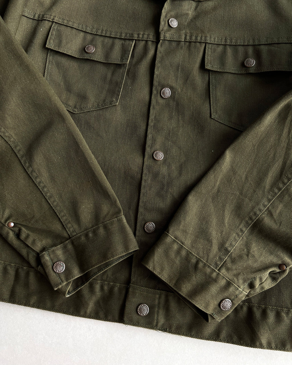 1960S SEARS BUTTON-UP WORK JACKET (L)