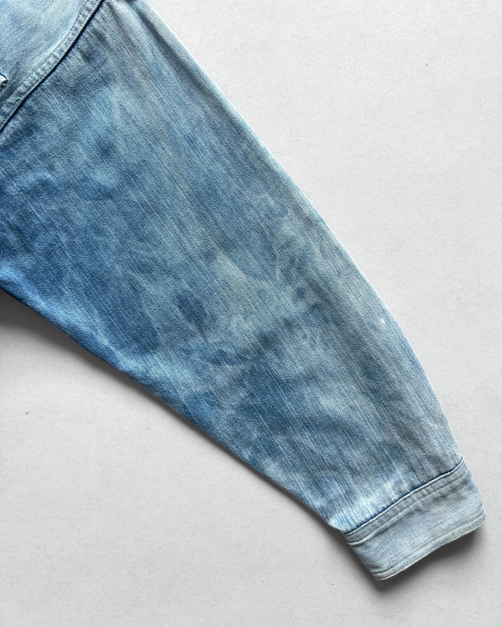 1950S FADED JAPANESE DENIM WORK JACKET (M)
