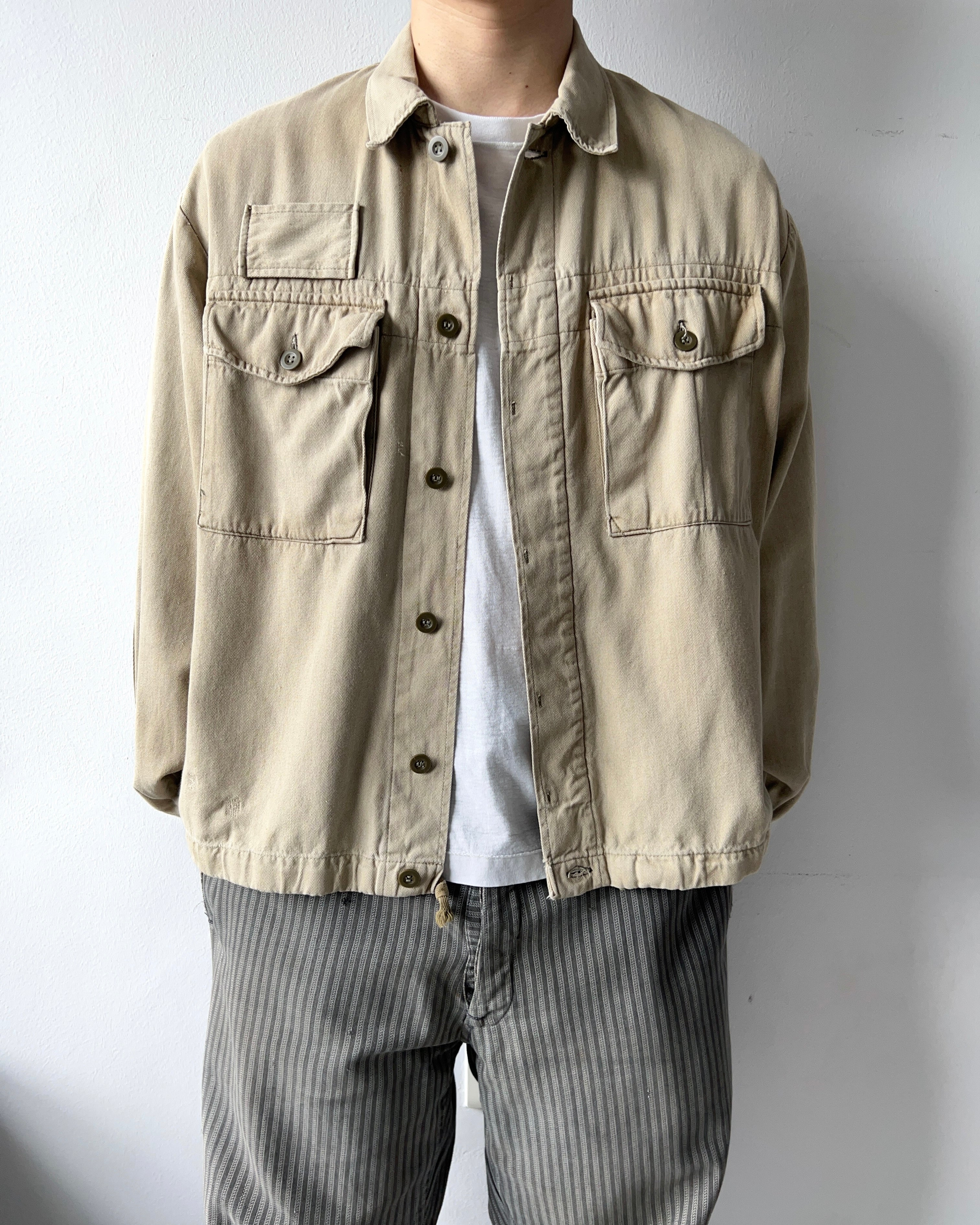 1960S HBT CZECH REPUBLIC ARMY JACKET (L/XL)