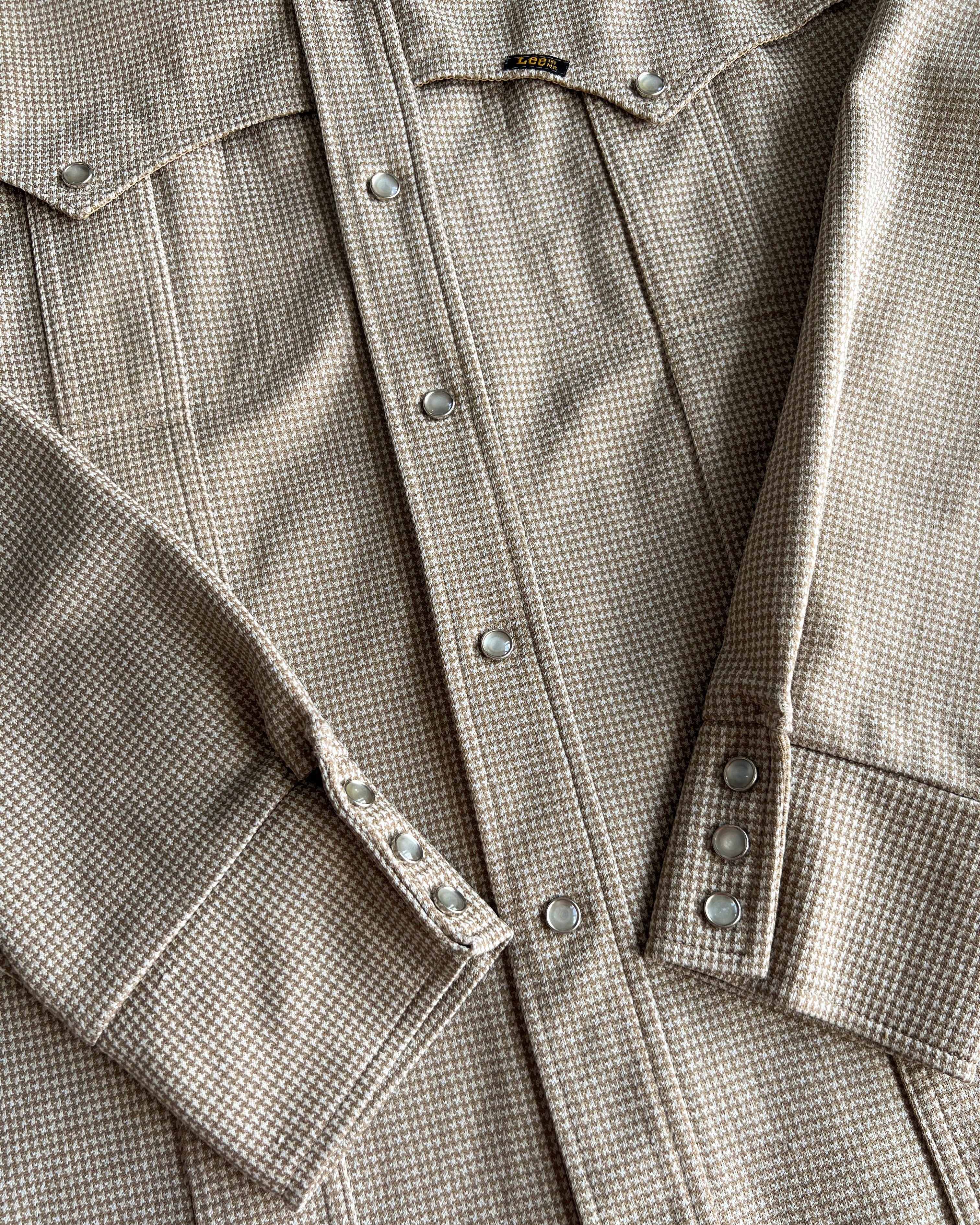 1970S LEE RIDERS WESTERN SHIRT (M)