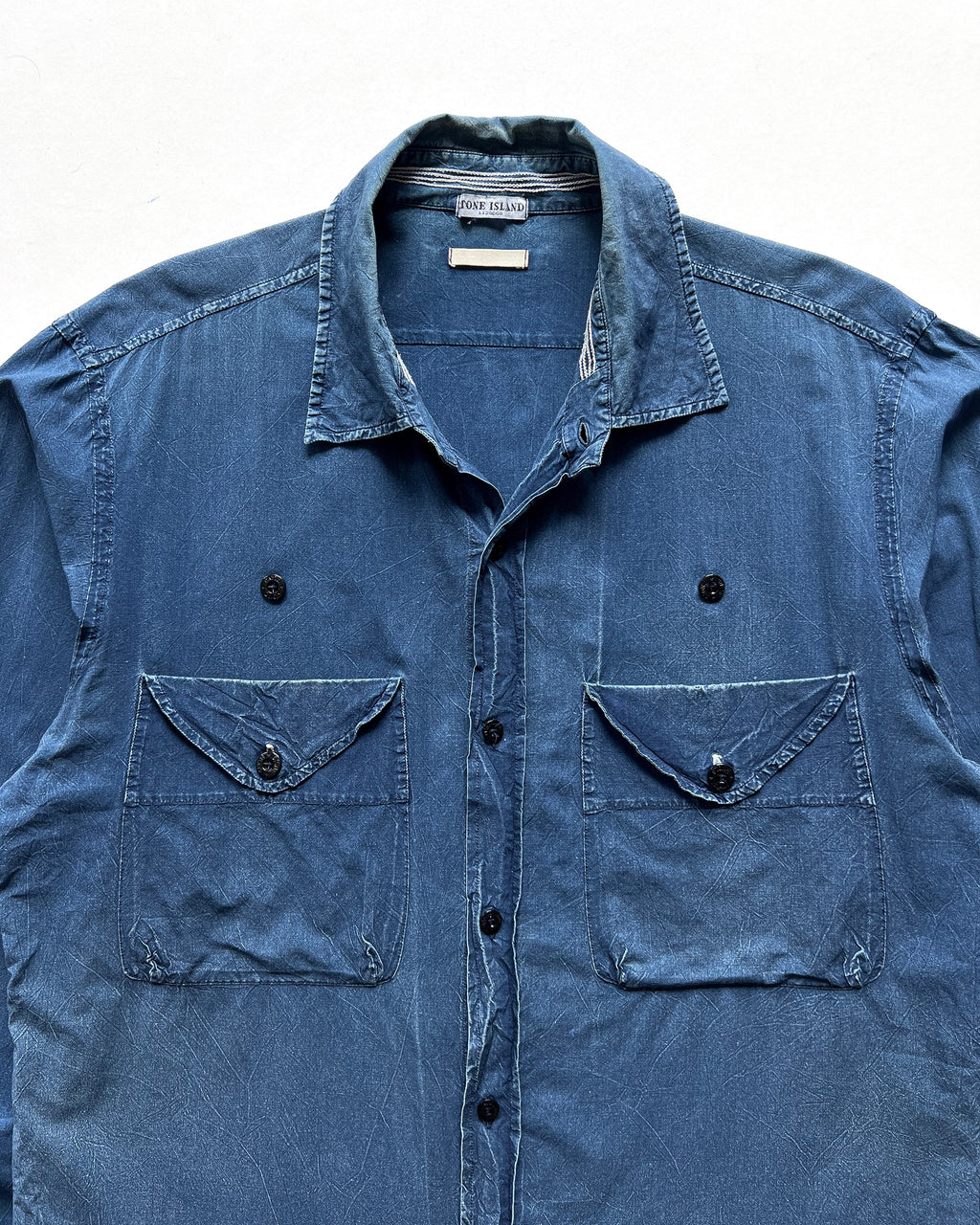 2010 SPRING/SUMMER STONE ISLAND UTILITY SHIRT (M)