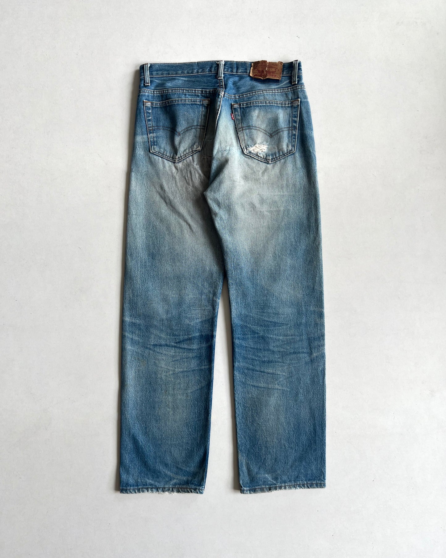 1990S FADED LEVI'S 501 JEANS (33)