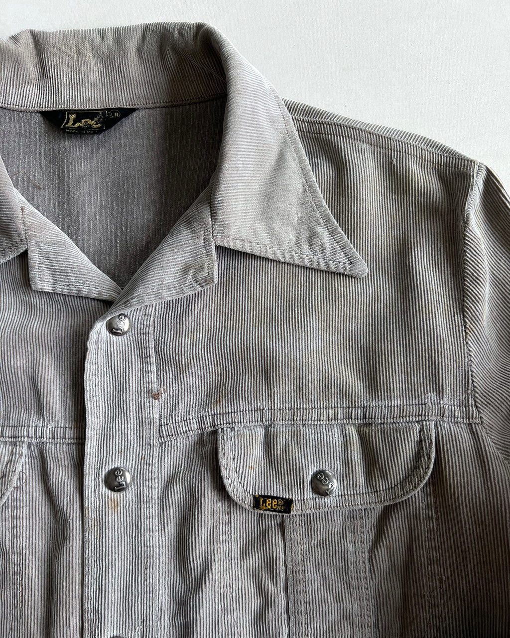 1970S CORDUROY LEE WESTERN JACKET (L)