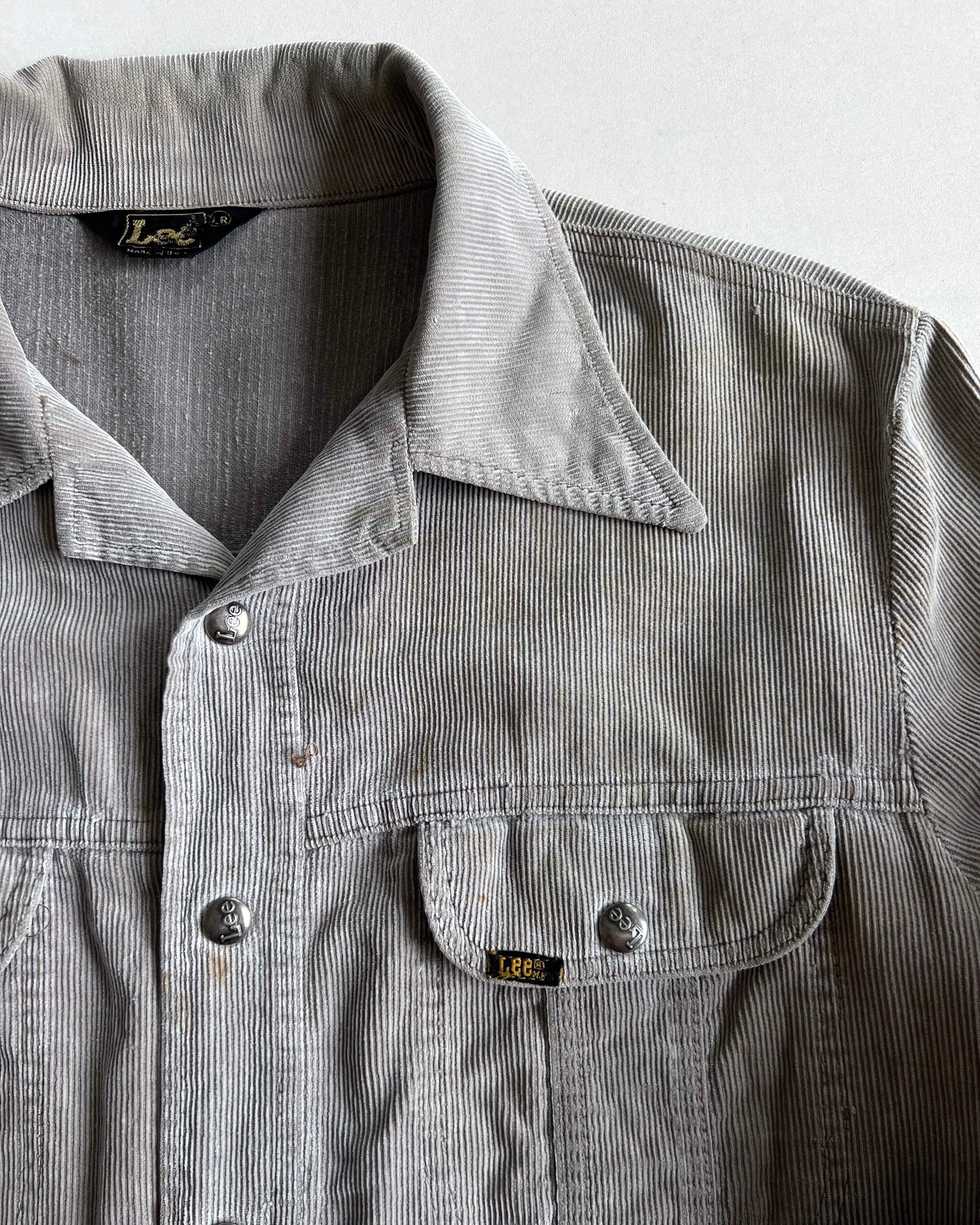 1970S CORDUROY LEE WESTERN JACKET (L)