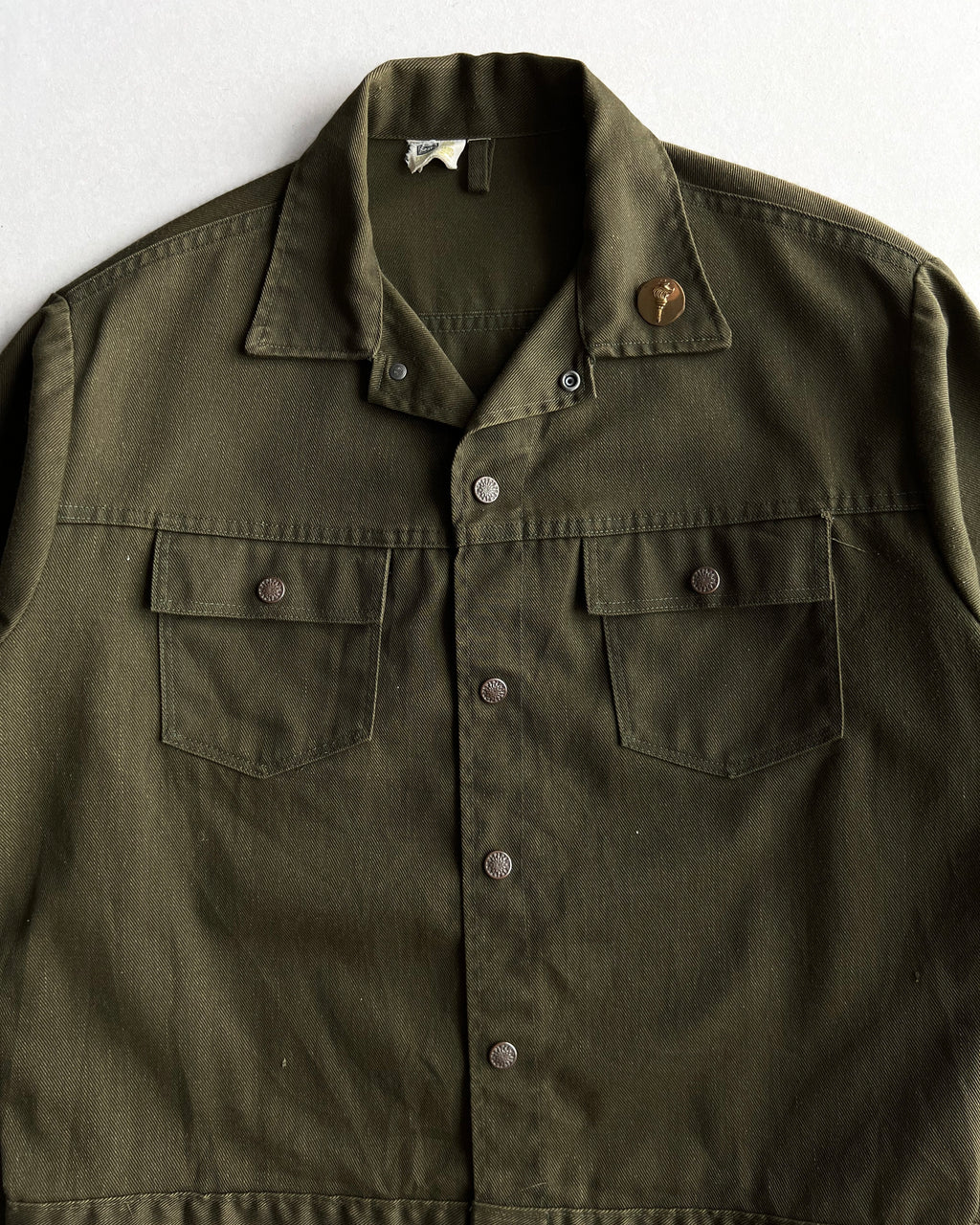 1960S SEARS BUTTON-UP WORK JACKET (L)