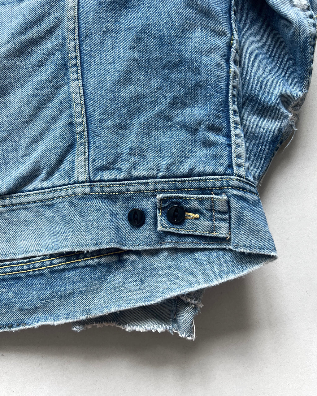 1960S LEE 101-LJ STORM RIDER DENIM JACKET (XL)