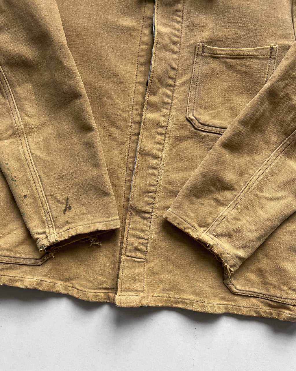 1960S GERMAN MOLESKIN WORK JACKET (M)
