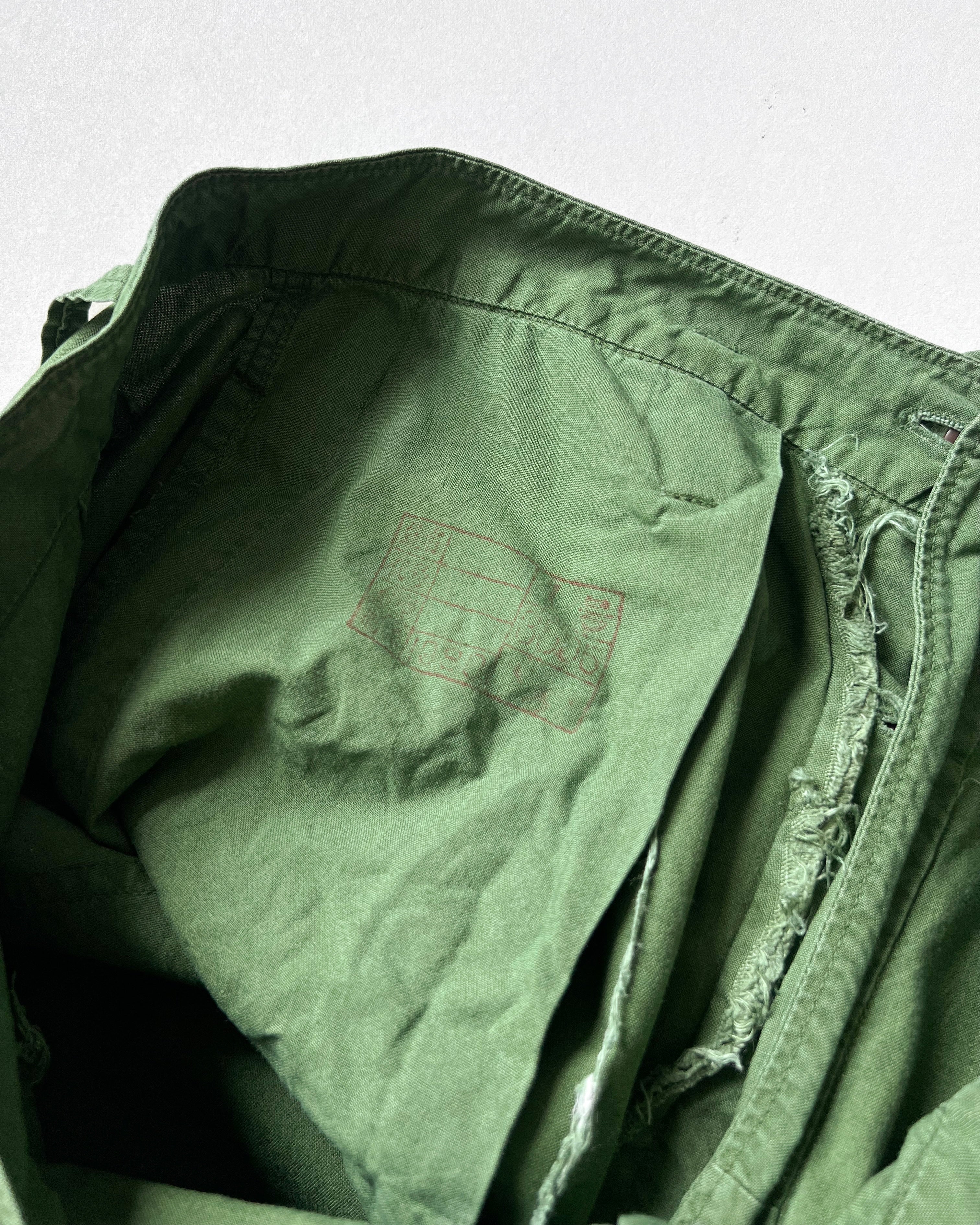 1980S JAPANESE ARMY DOUBLEKNEE TROUSERS (34)