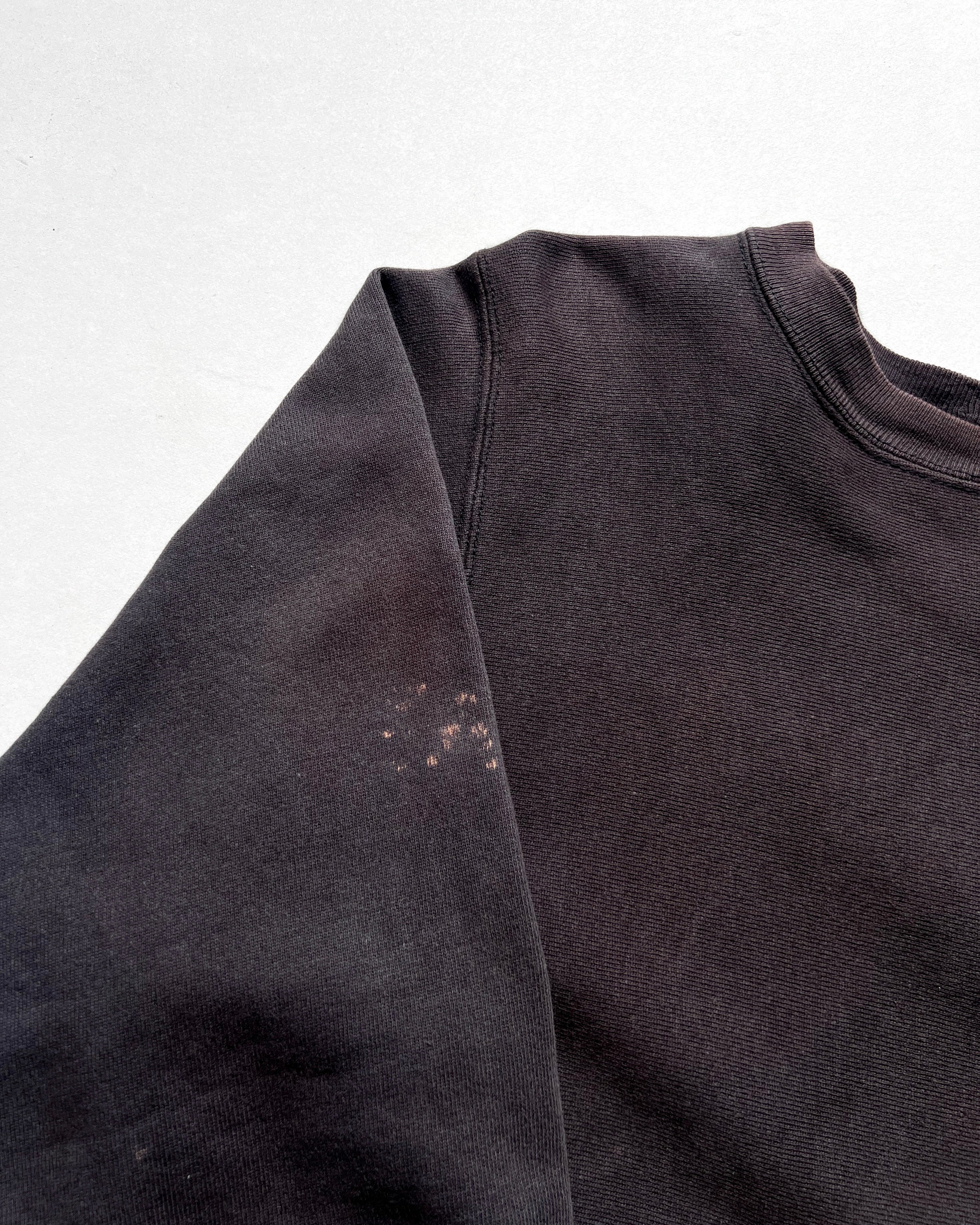 1980S BLACK CHAMPION REVERSE WEAVE SWEATSHIRT (S)