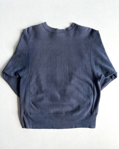 1980S FADED CHAMPION 'VERMONT' REVERSE WEAVE SWEATSHIRT (M)