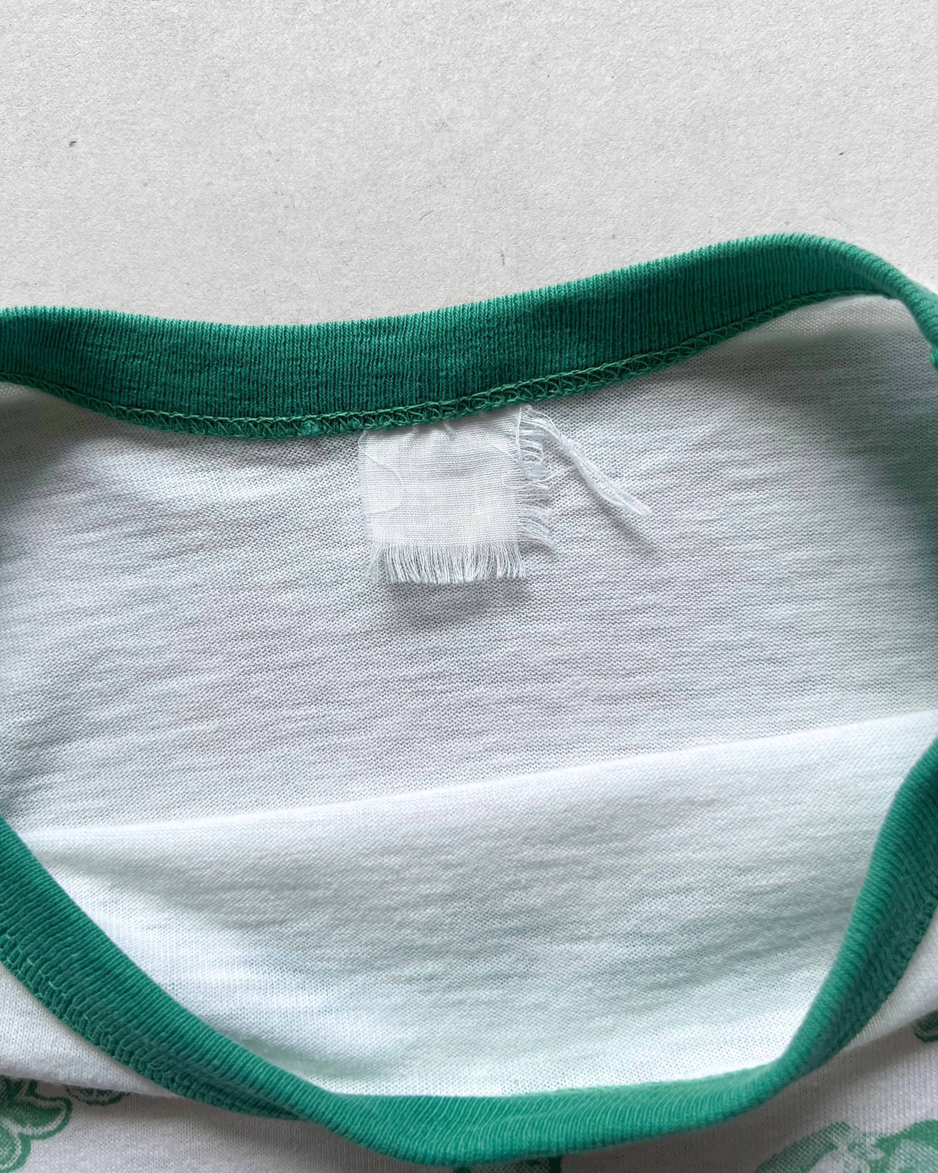 1980S 'ROCK A HULA' RAGLAN 3/4 SLEEVES TEES (M)