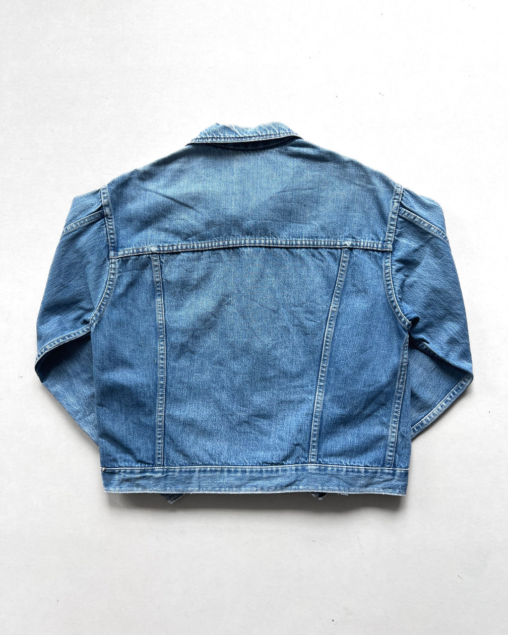 1960S MONTGOMERY WARD 101 TYPE II SELVEDGE DENIM JACKET (M)