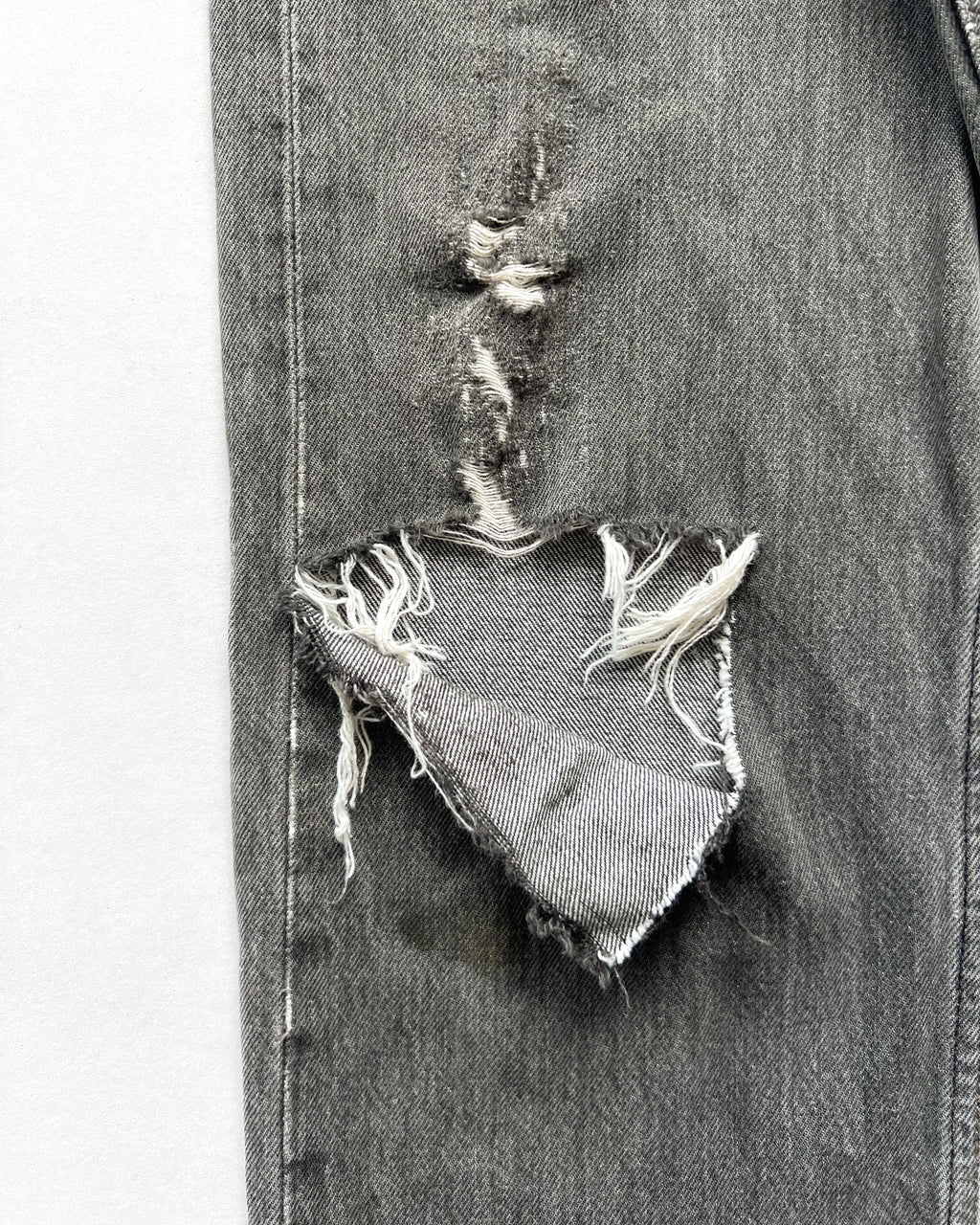 1990S FADED LEVI'S 501 DISTRESSED JEANS (32)