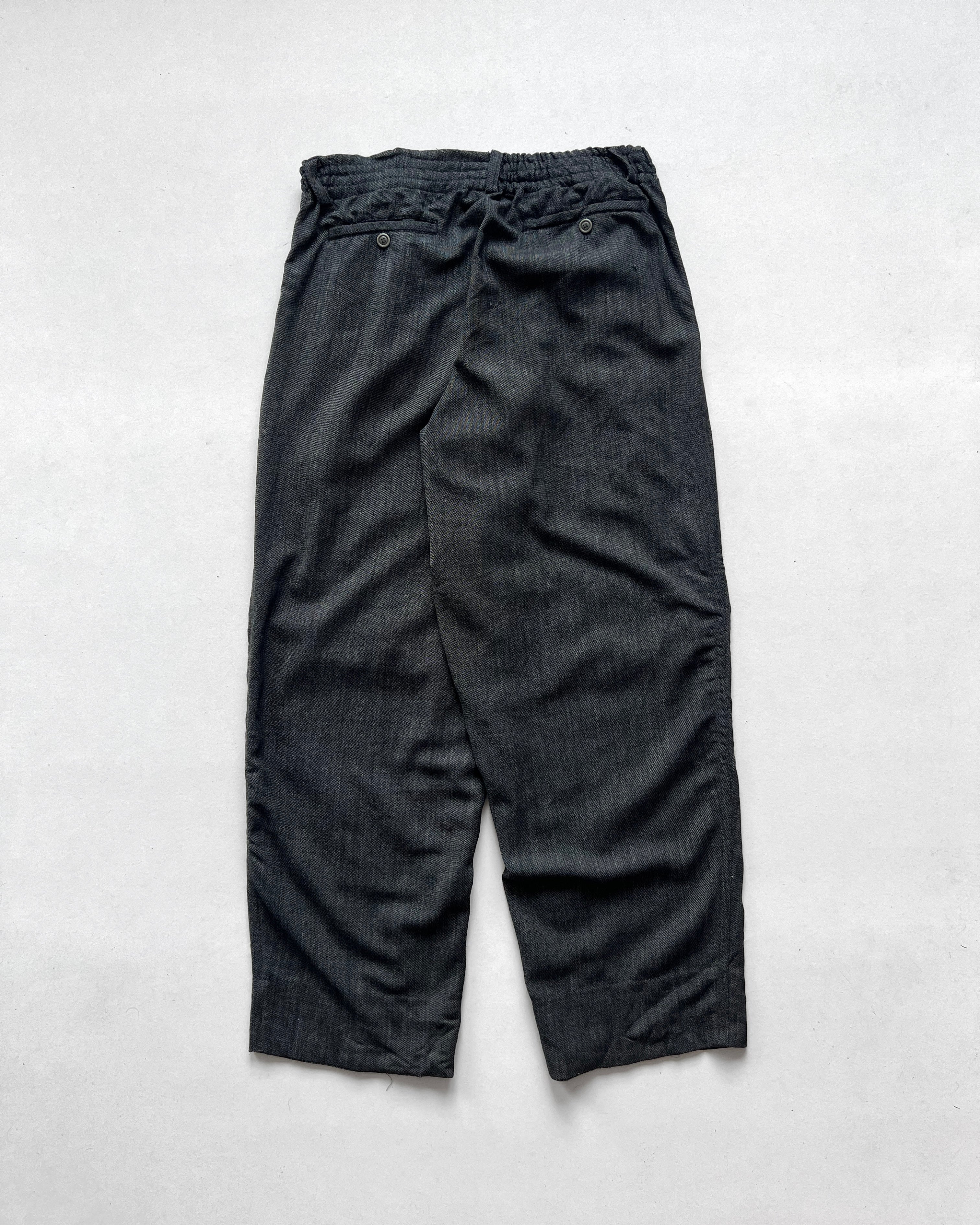 1980S ISSEY MIYAKE SALT & PEPPER TROUSERS (34-38)