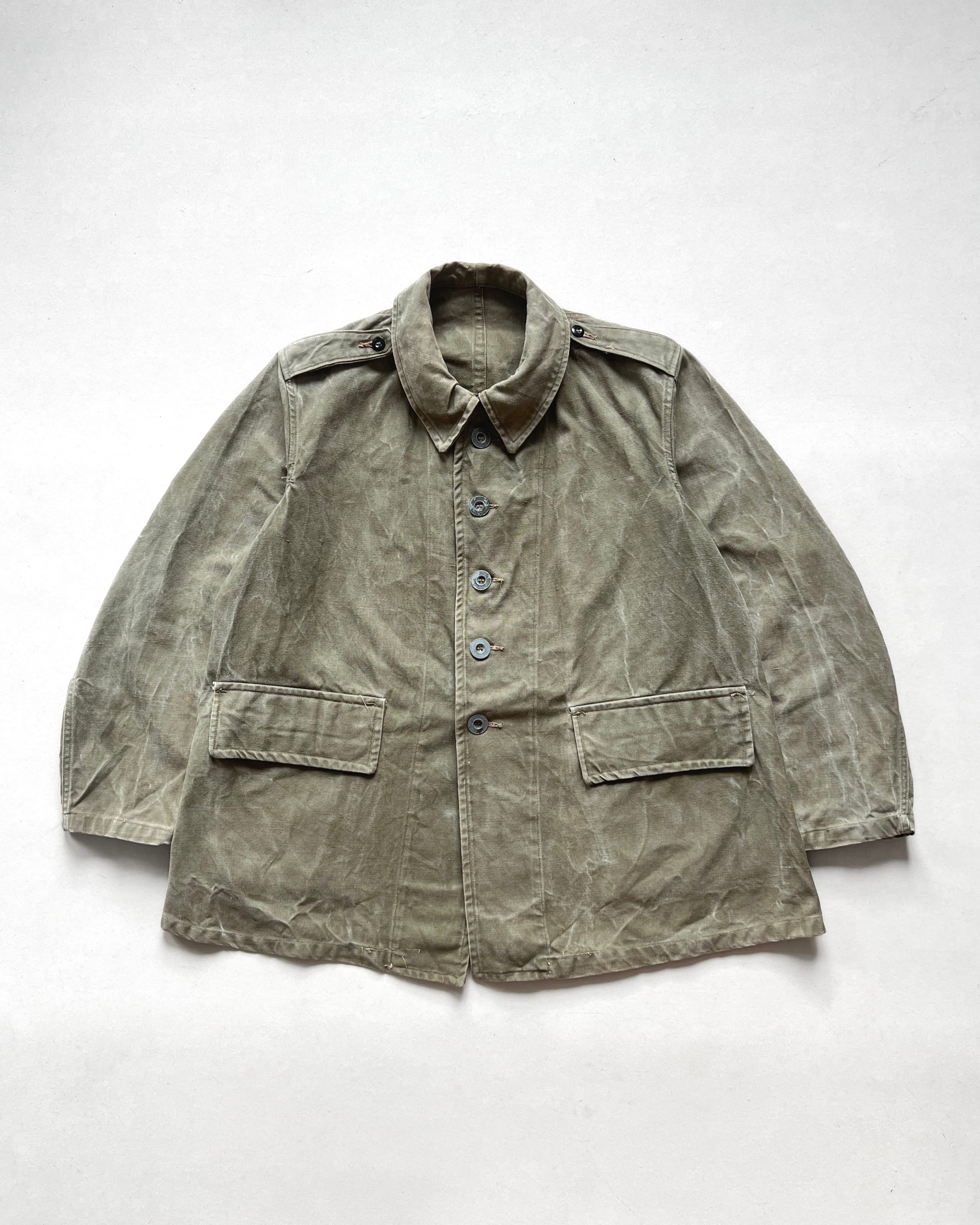 1930S FRENCH ARMY M-38 BOURGERON JACKET (M)