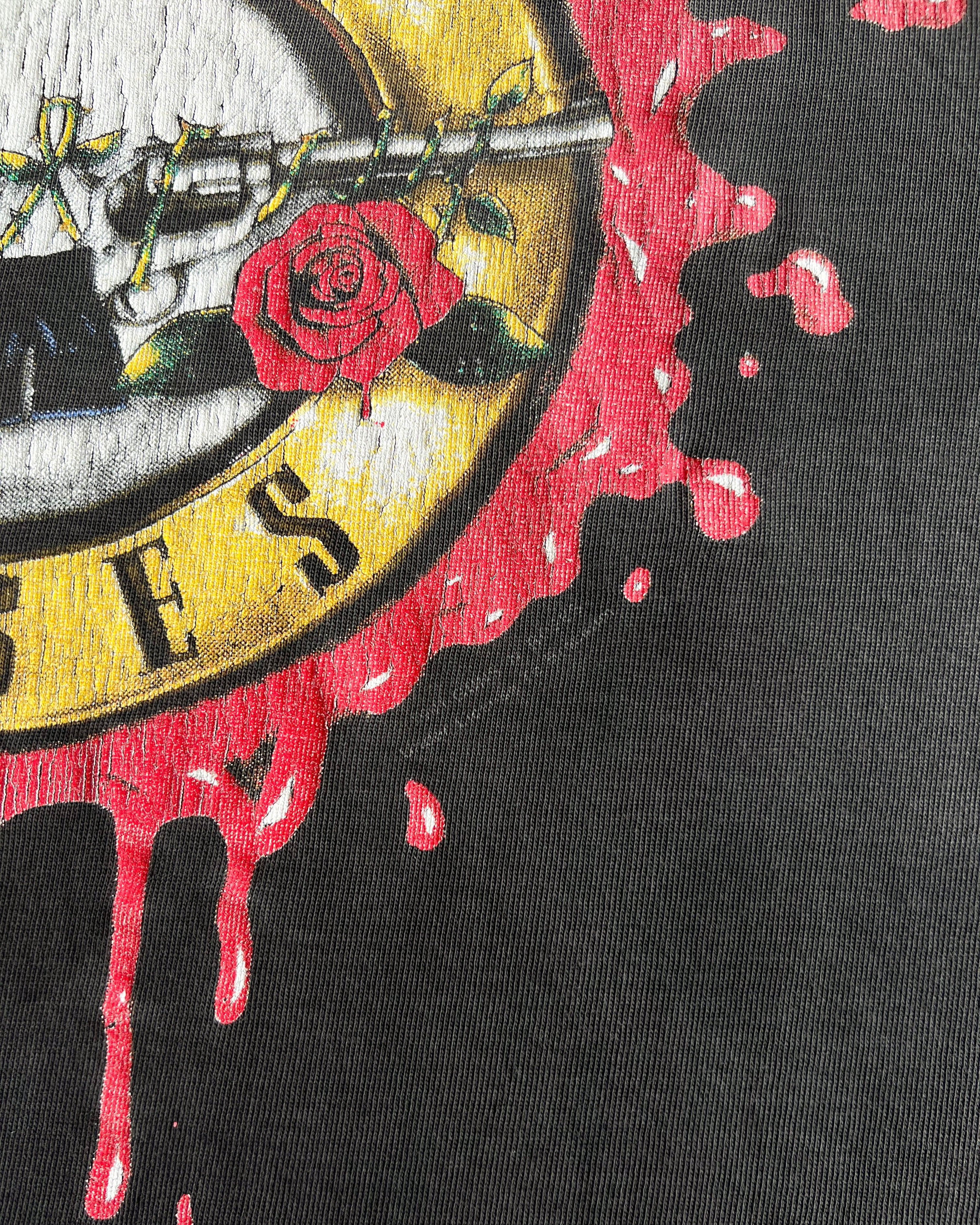 1990S GUNS & ROSES 'GET IN THE RING' TOUR TEE (M)