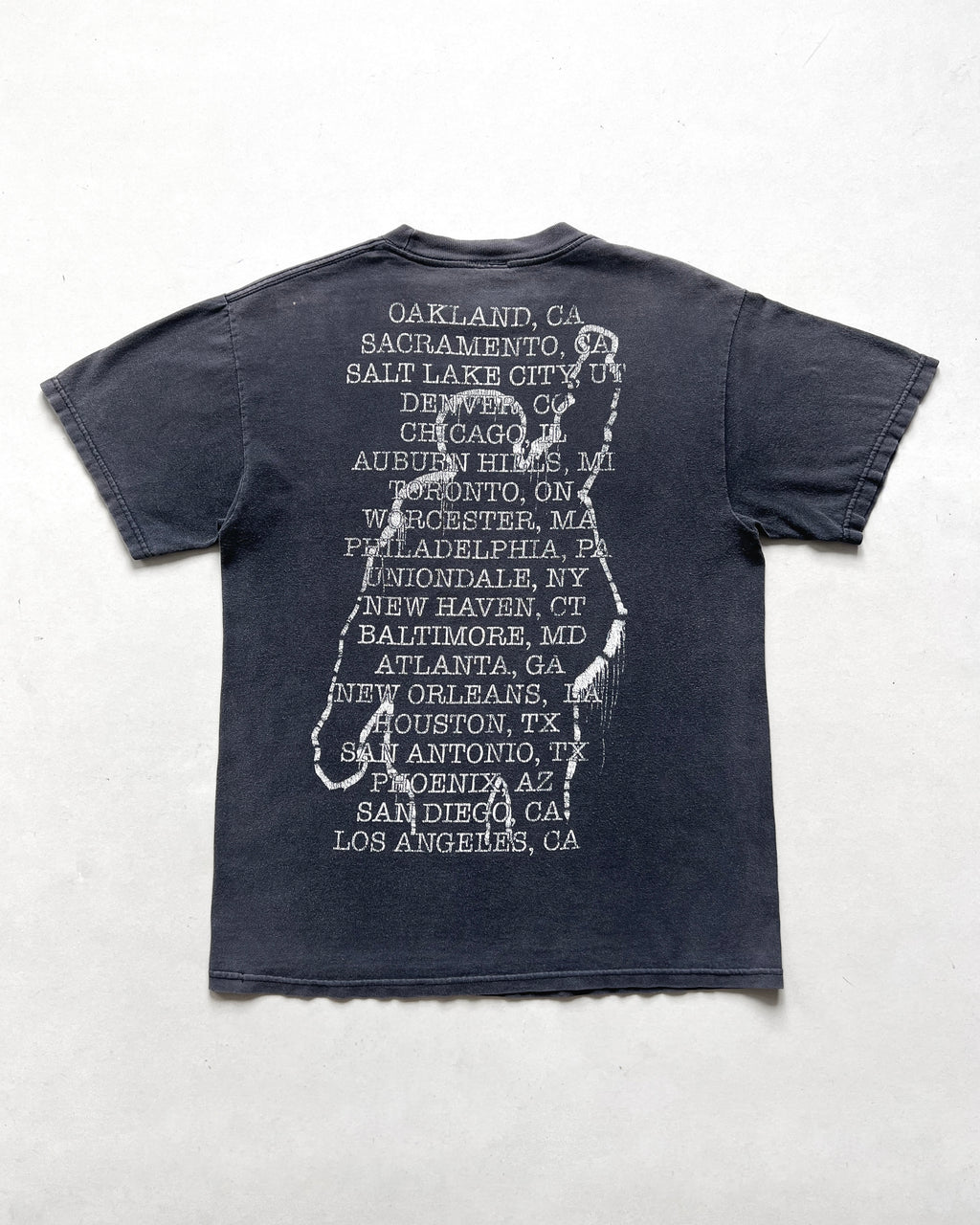 2000S FADED RAGE AGAISNT THE MACHINE TOUR TEE (M)