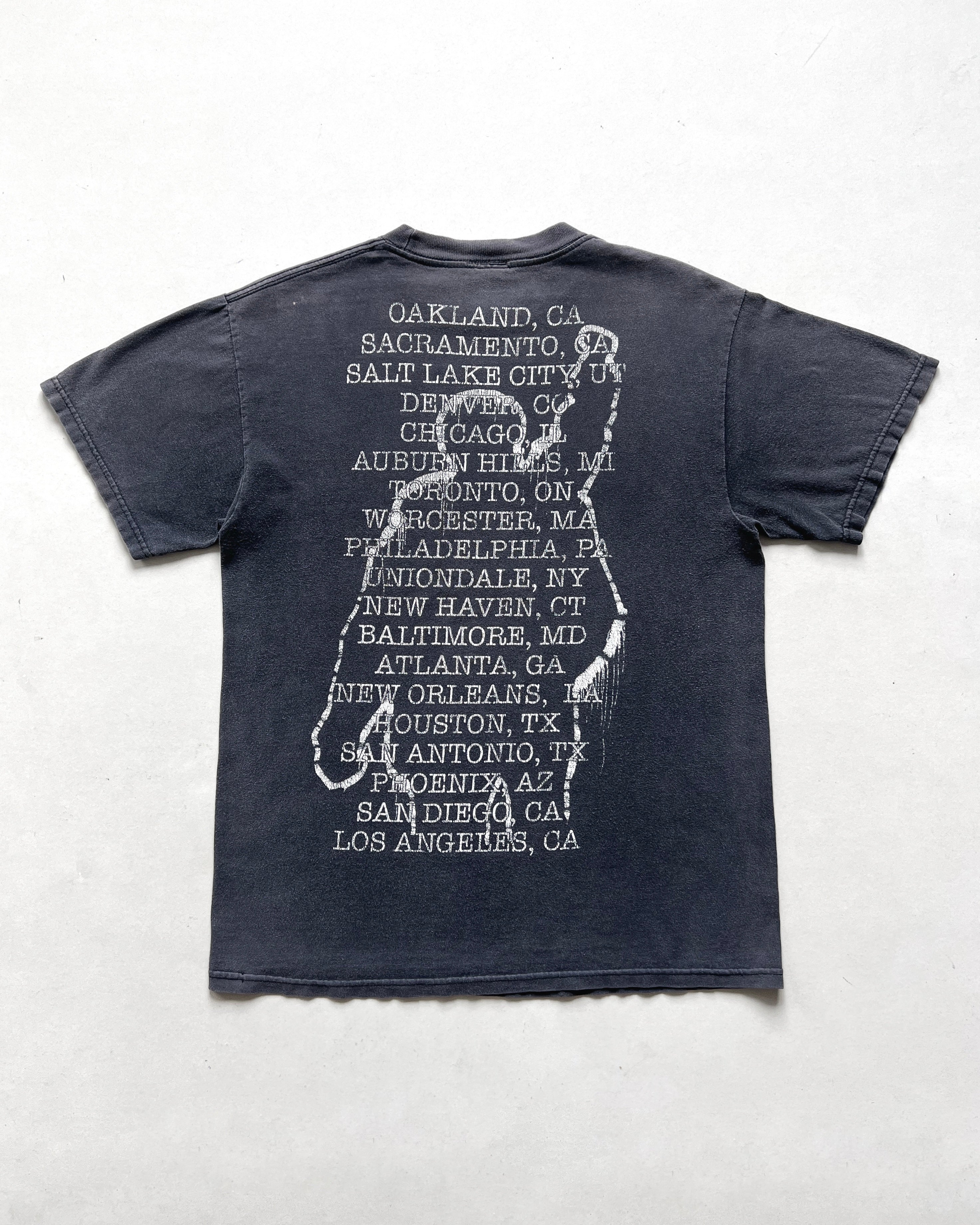 2000S FADED RAGE AGAISNT THE MACHINE TOUR TEE (M)