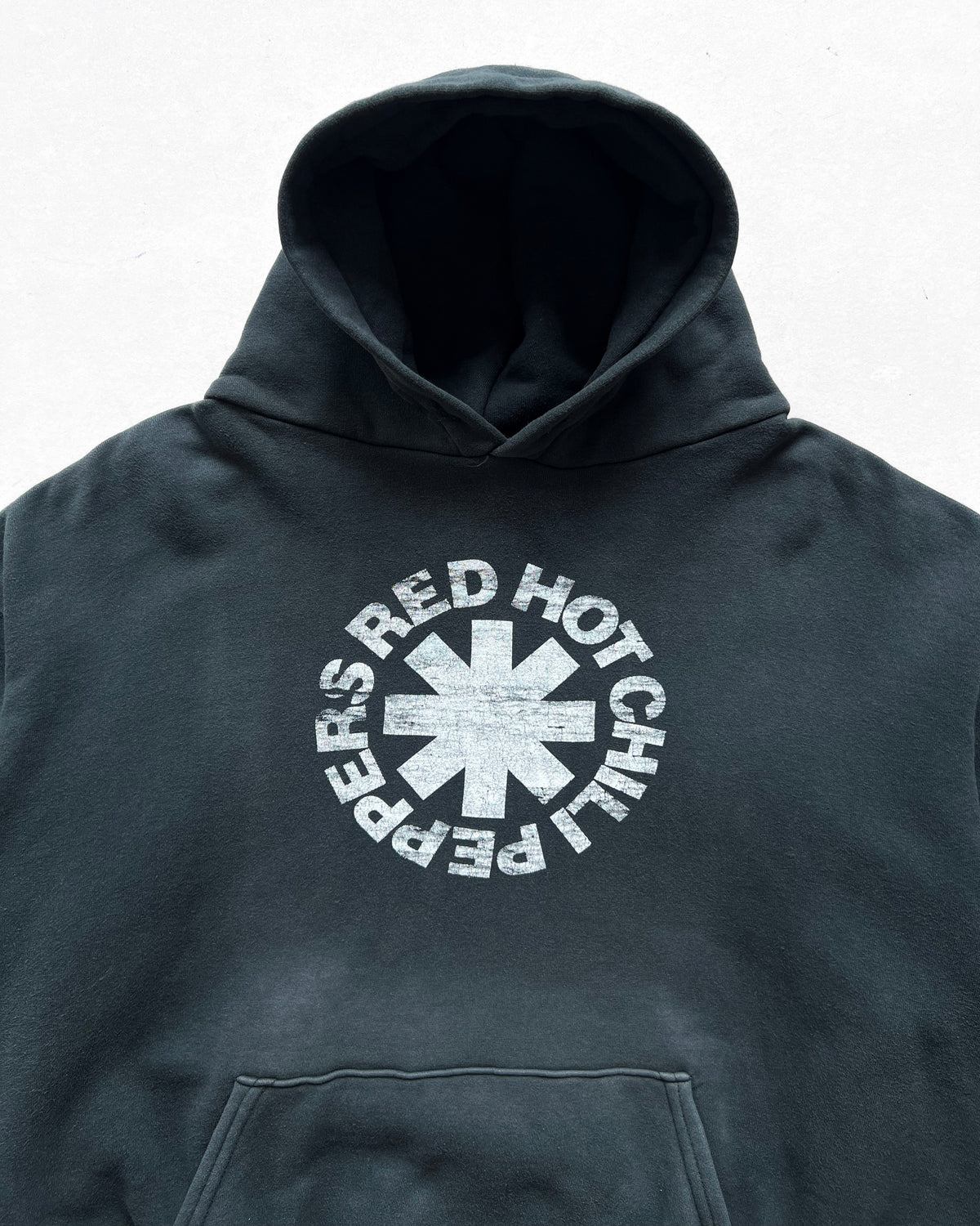 1990S RED HOT CHILLI PEPPERS LOGO HOODIE (L)