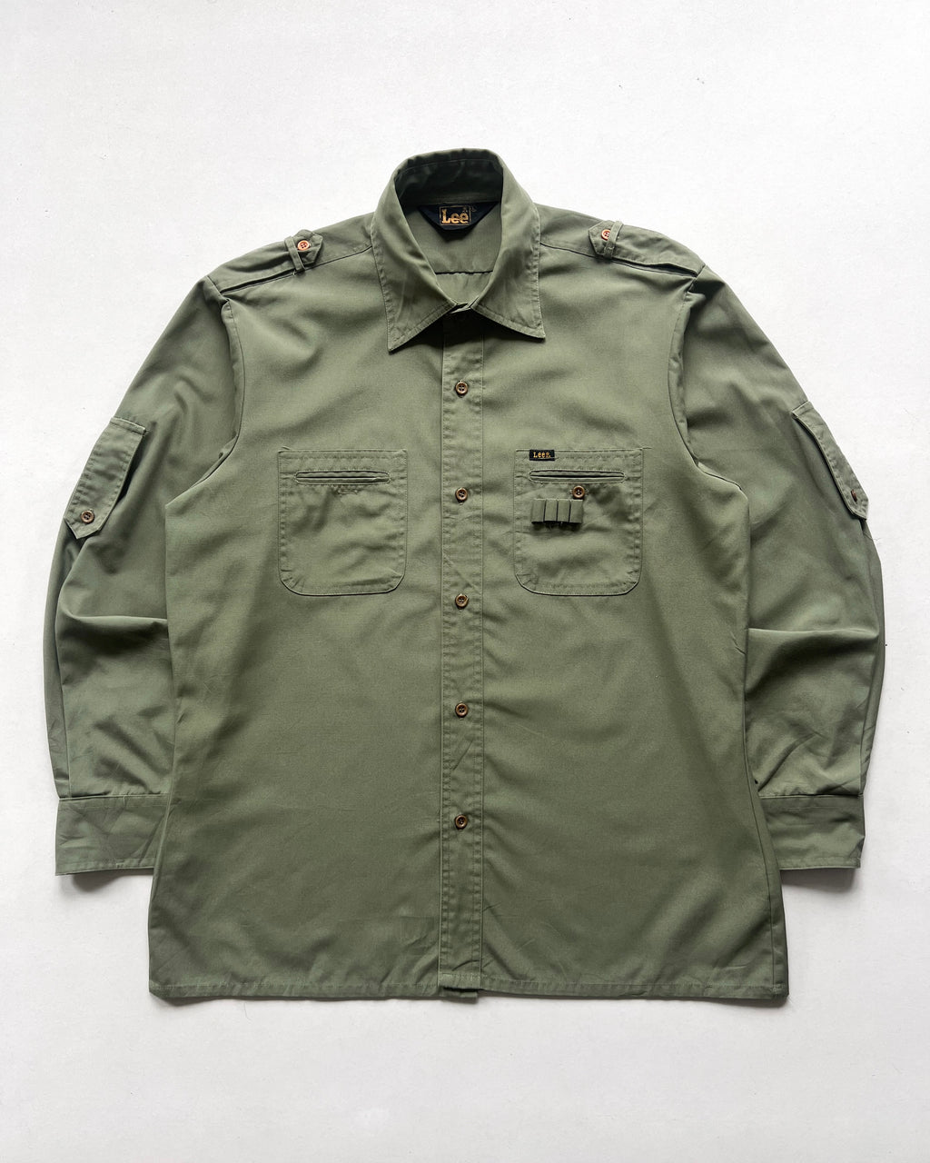 1970S LEE MILITARY CARGO SHIRT (L)