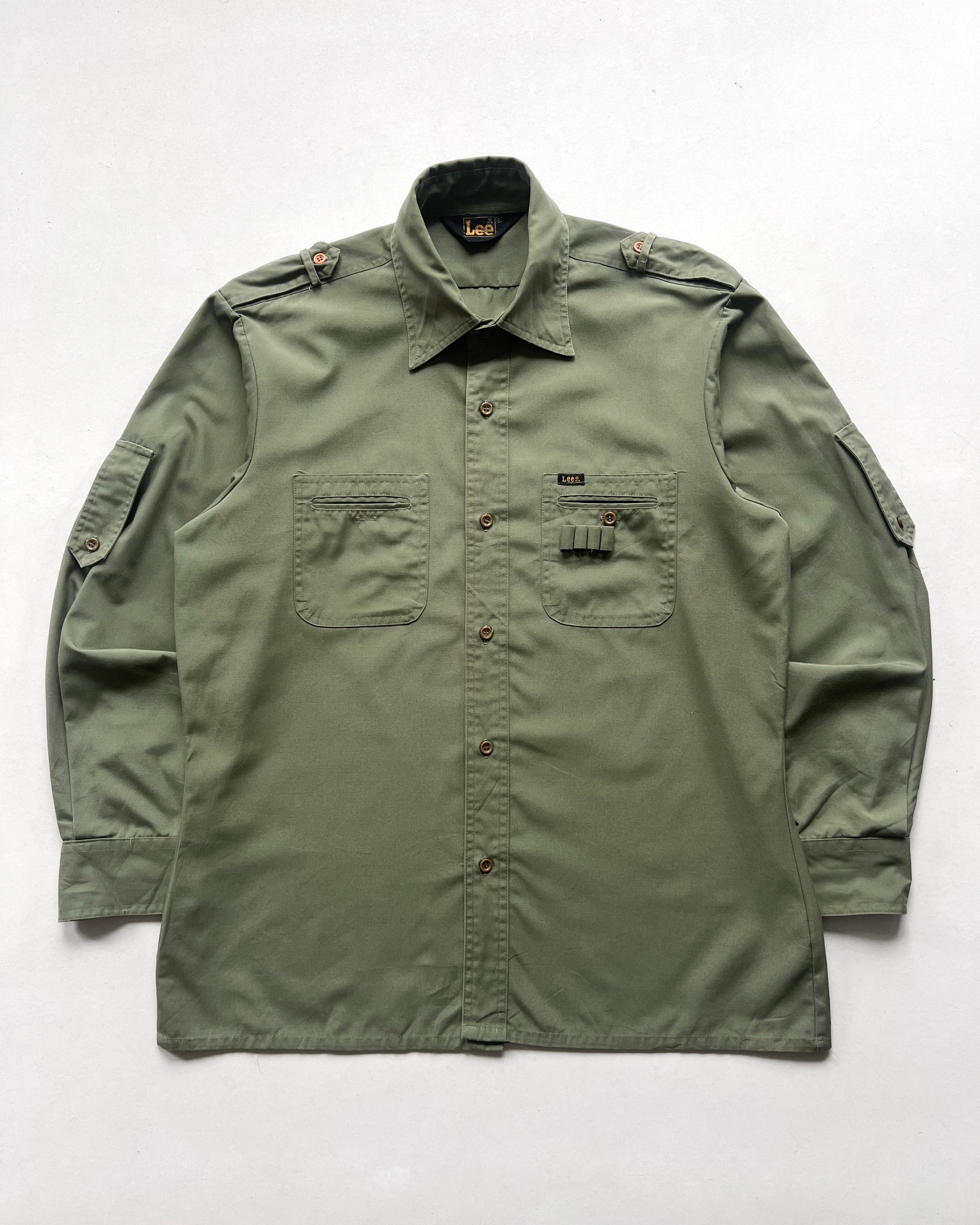 1970S LEE MILITARY CARGO SHIRT (L)