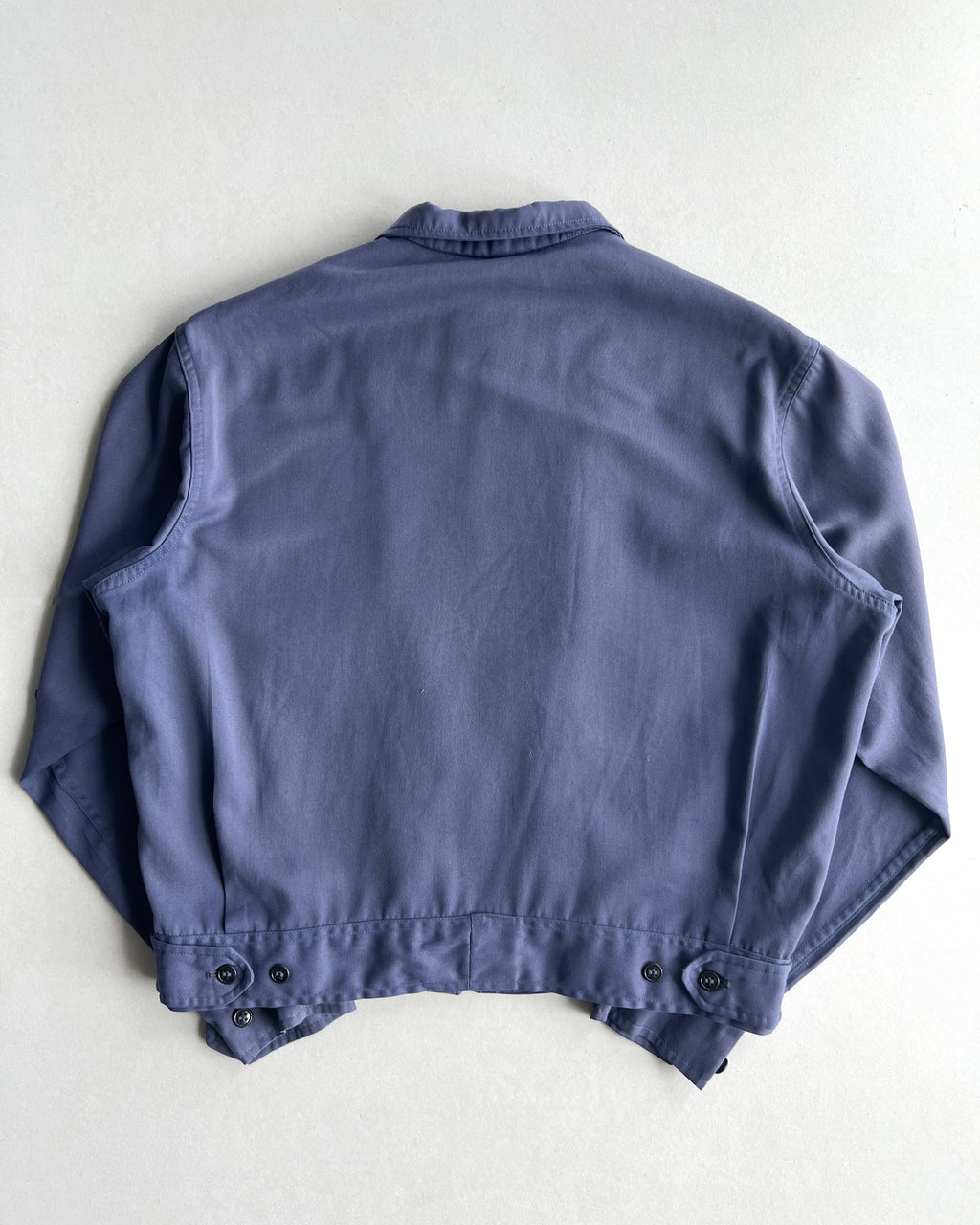 1950S RAYON DOUBLE POCKET WORK JACKET (L)