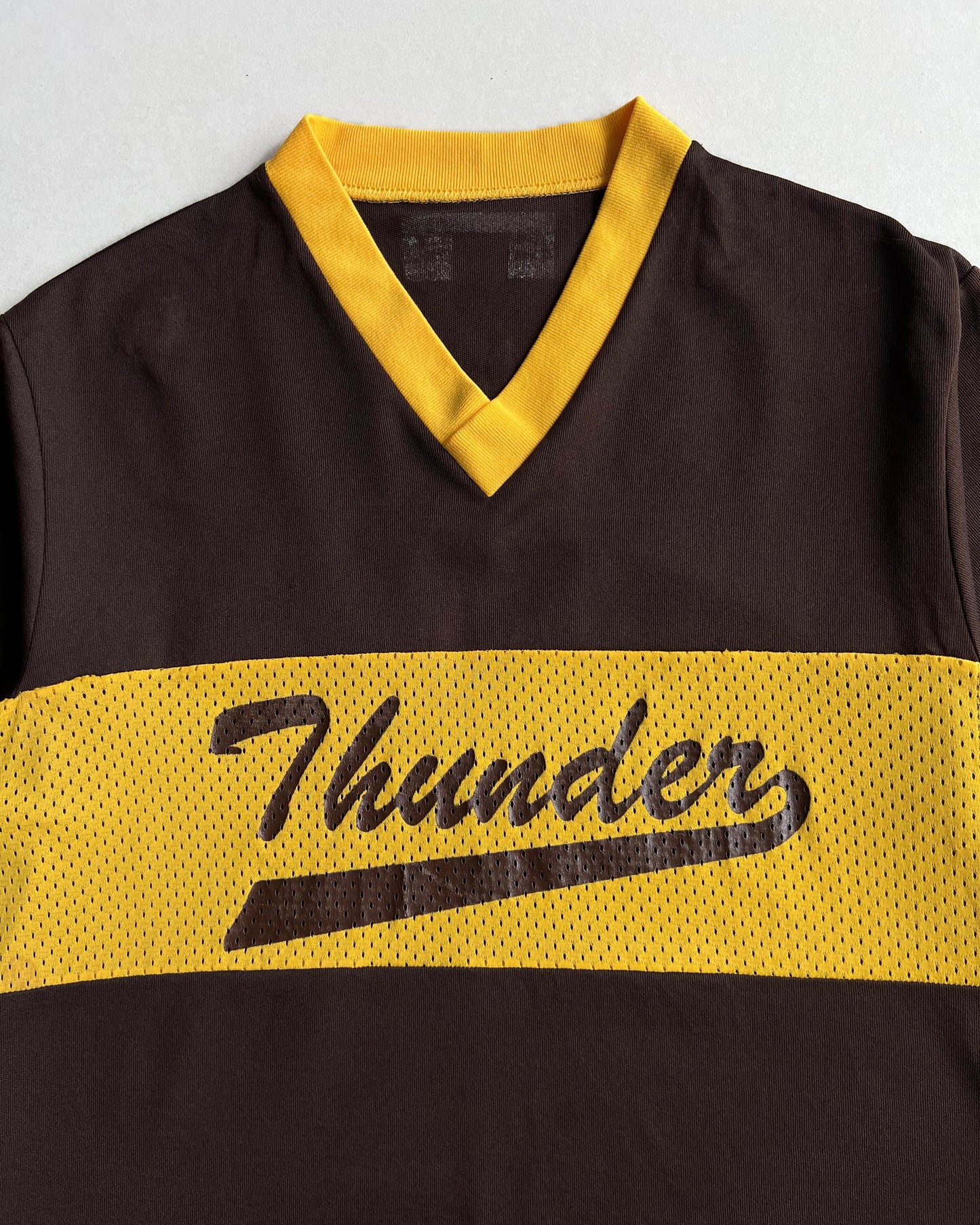 1960S 'THUNDER' AMERICAN SPORTS JERSEY TEE (M)