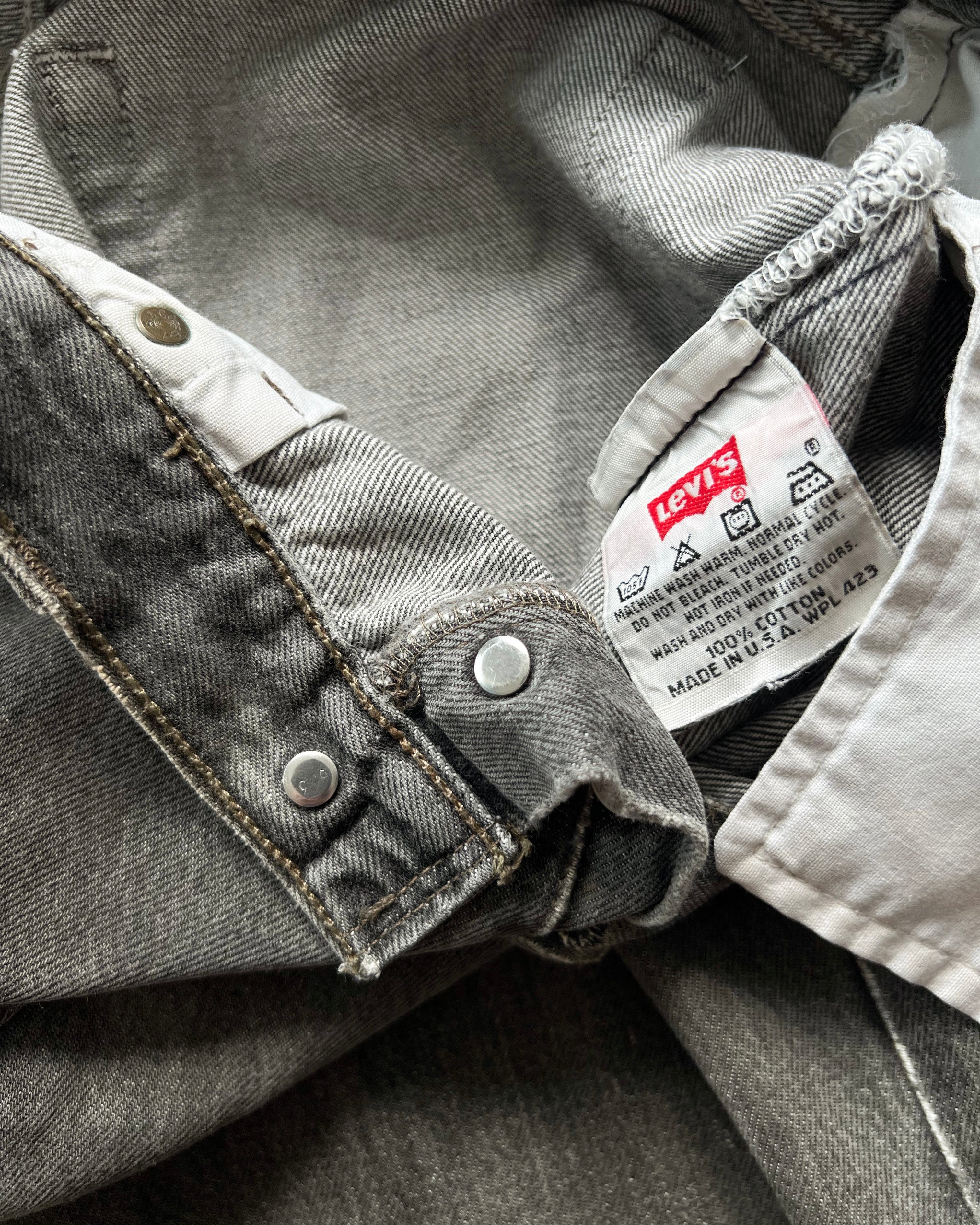 1990S FADED LEVI'S 501 DISTRESSED JEANS (32)