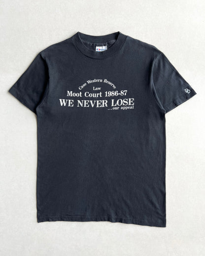1987 'WE NEVER LOSE OUR APPEAL' SINGLE STITCH TEE (M)