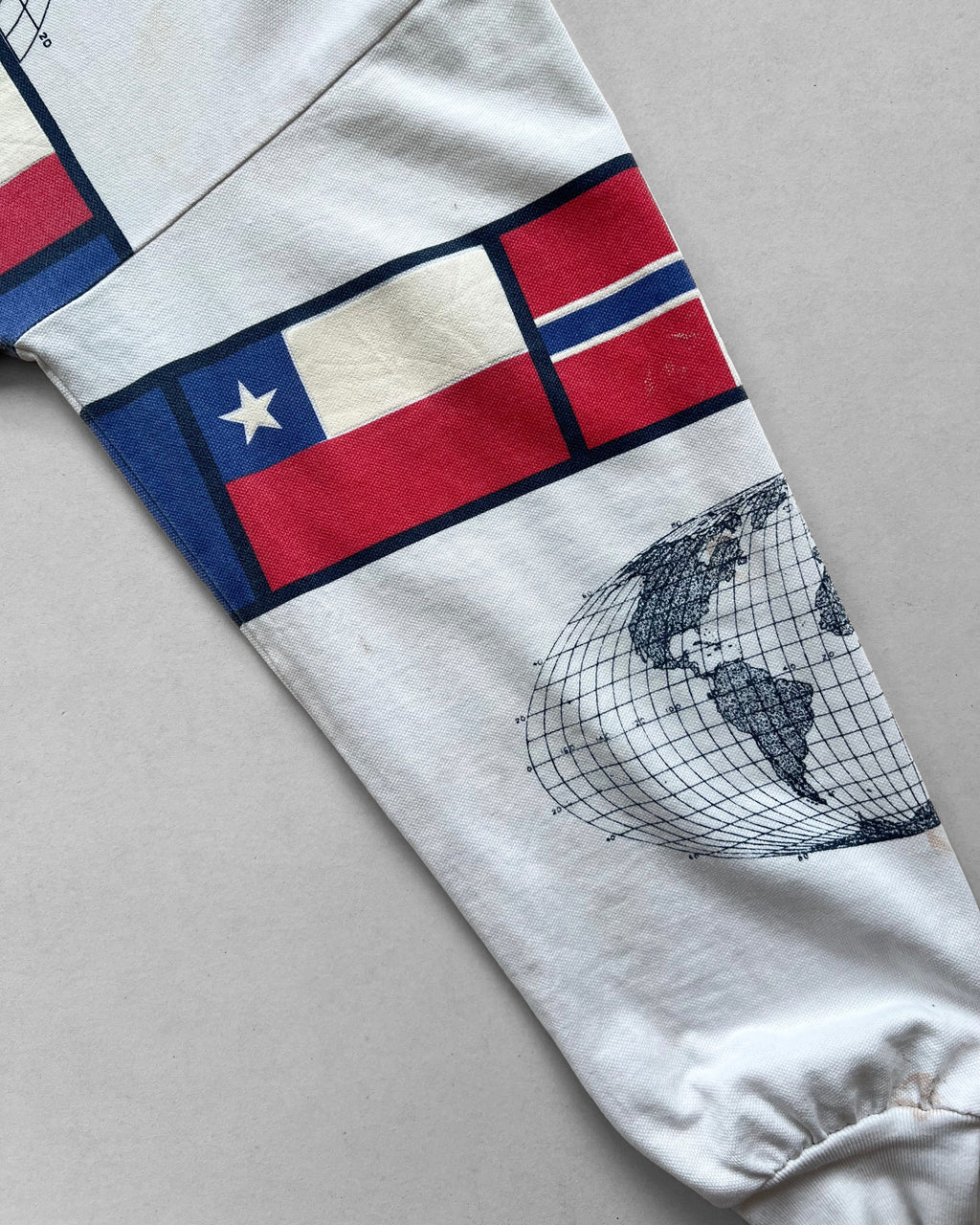 1980S WORLD PEACE LONG SLEEVES TEE (XL)