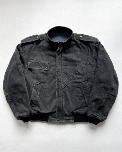 1980S JUN MEN CARGO BOMBER JACKET (M)