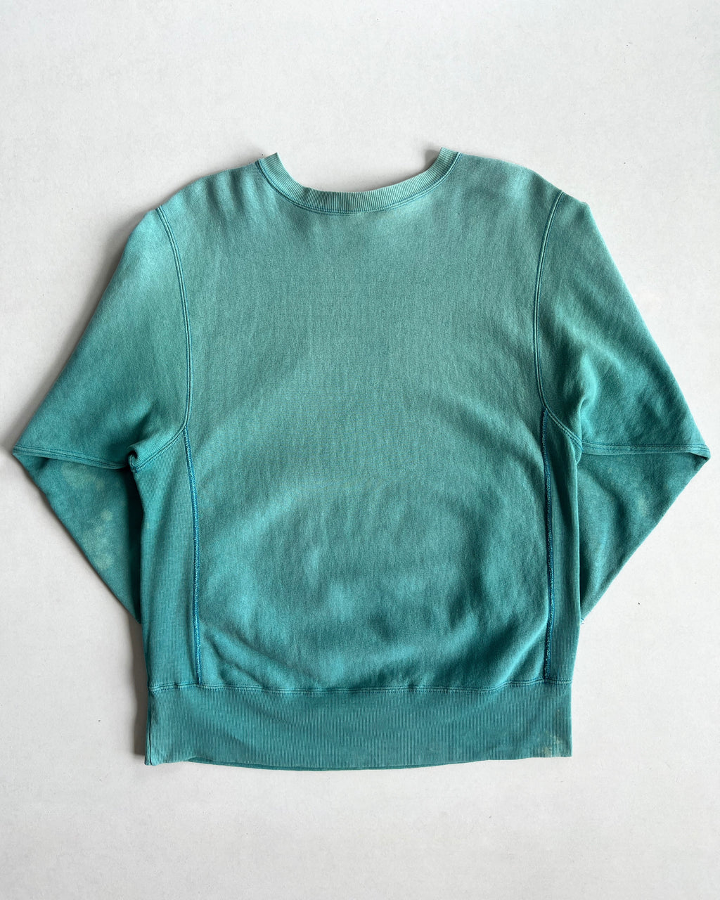 1990S SUN FADED CHAMPION REVERSE WEAVE LOGO SWEATSHIRT (L)
