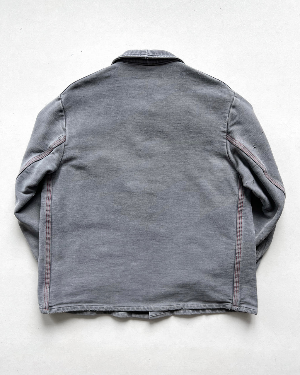 1960S GERMAN MOLESKIN DISTRESSED WORK JACKET (L)