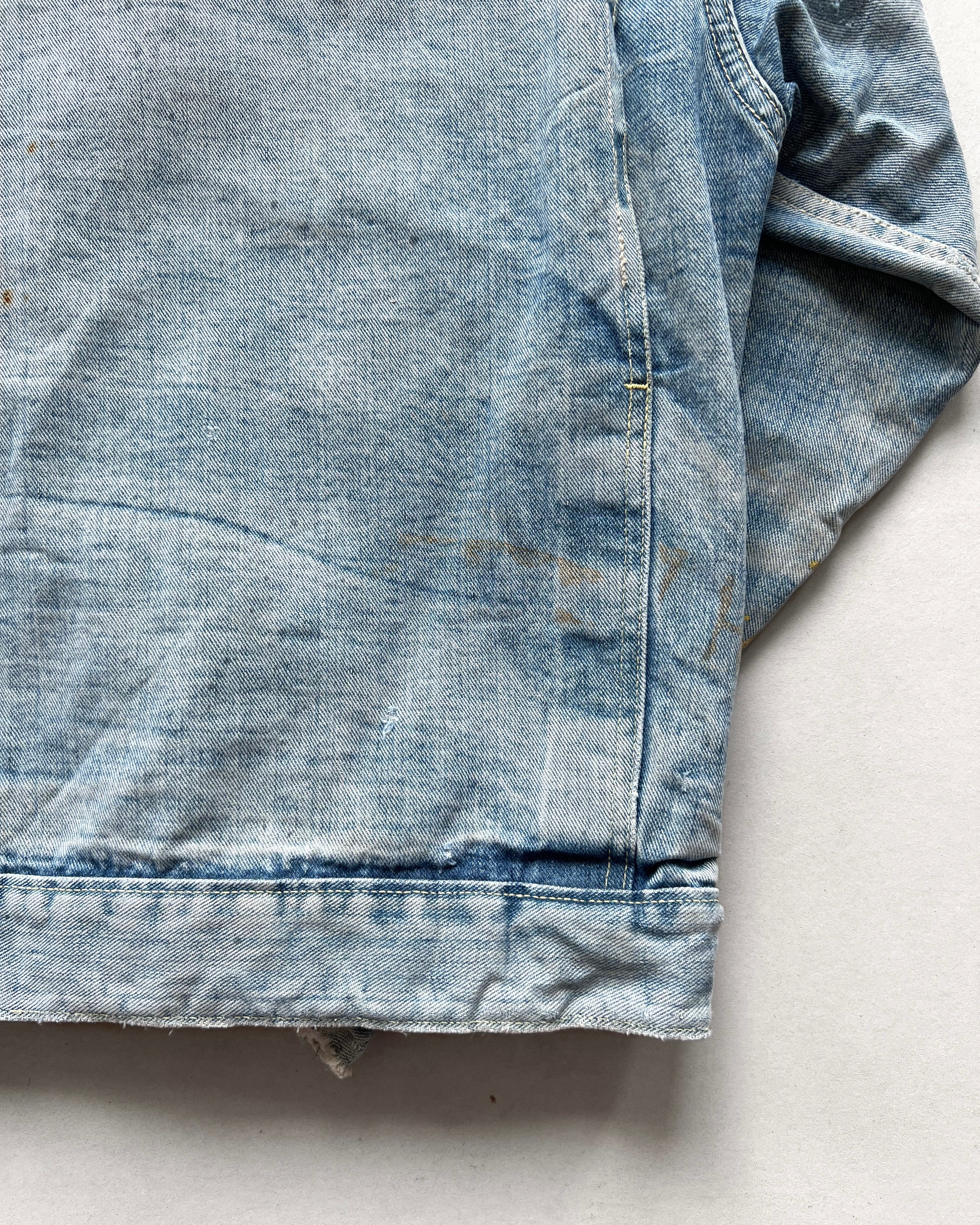 1950S FADED BUCKAROO BY BIG SMITH DENIM JACKET (L)