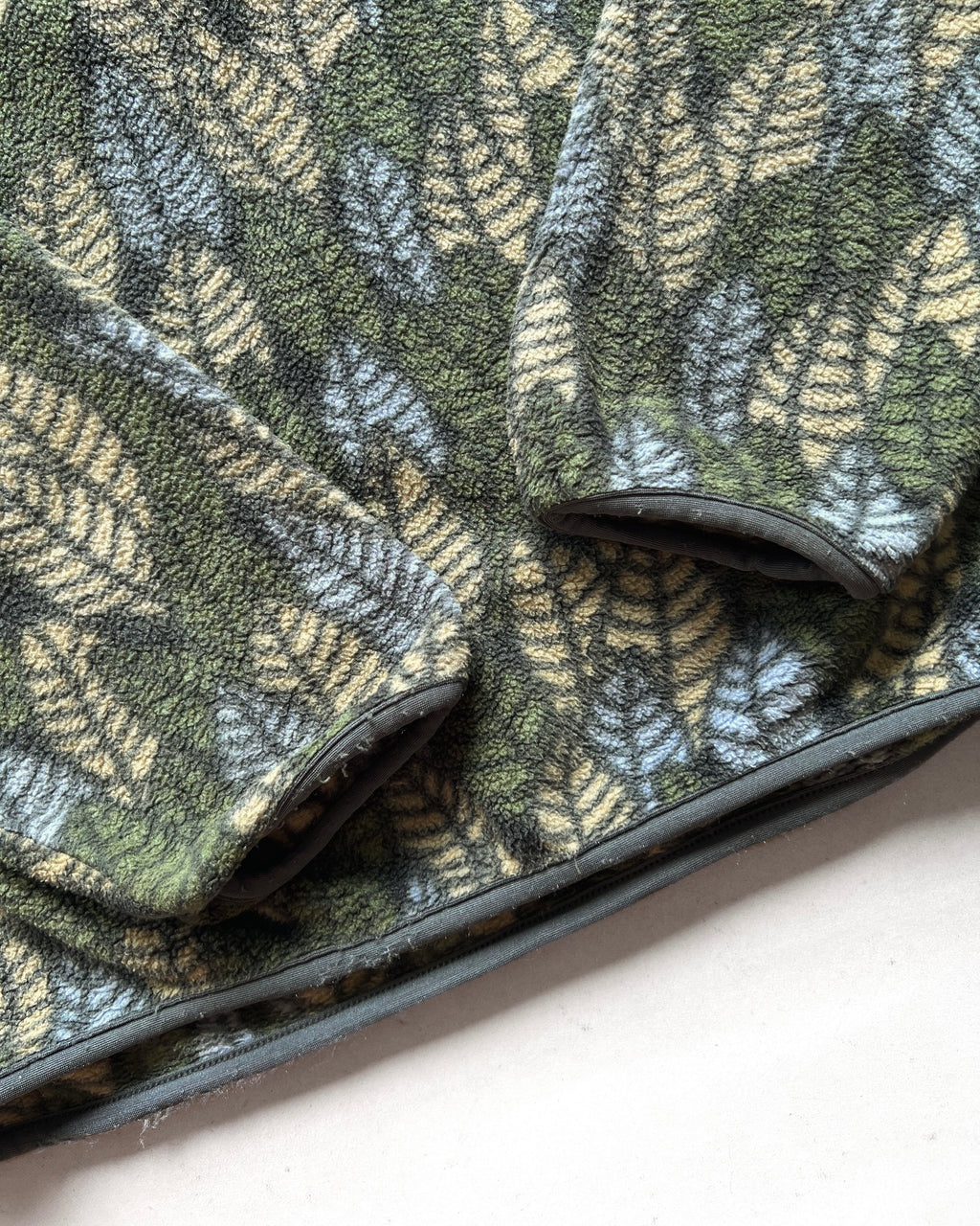 1990S PATAGONIA 'SPEARS LEAF' SNAP-T FLEECE (M)