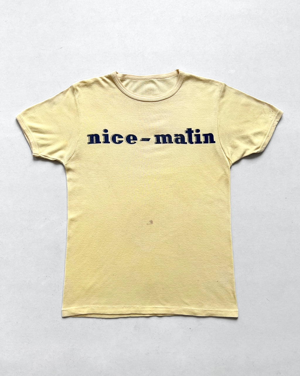 1970S 'NICE-MANTIN' RINGER TEE (S)