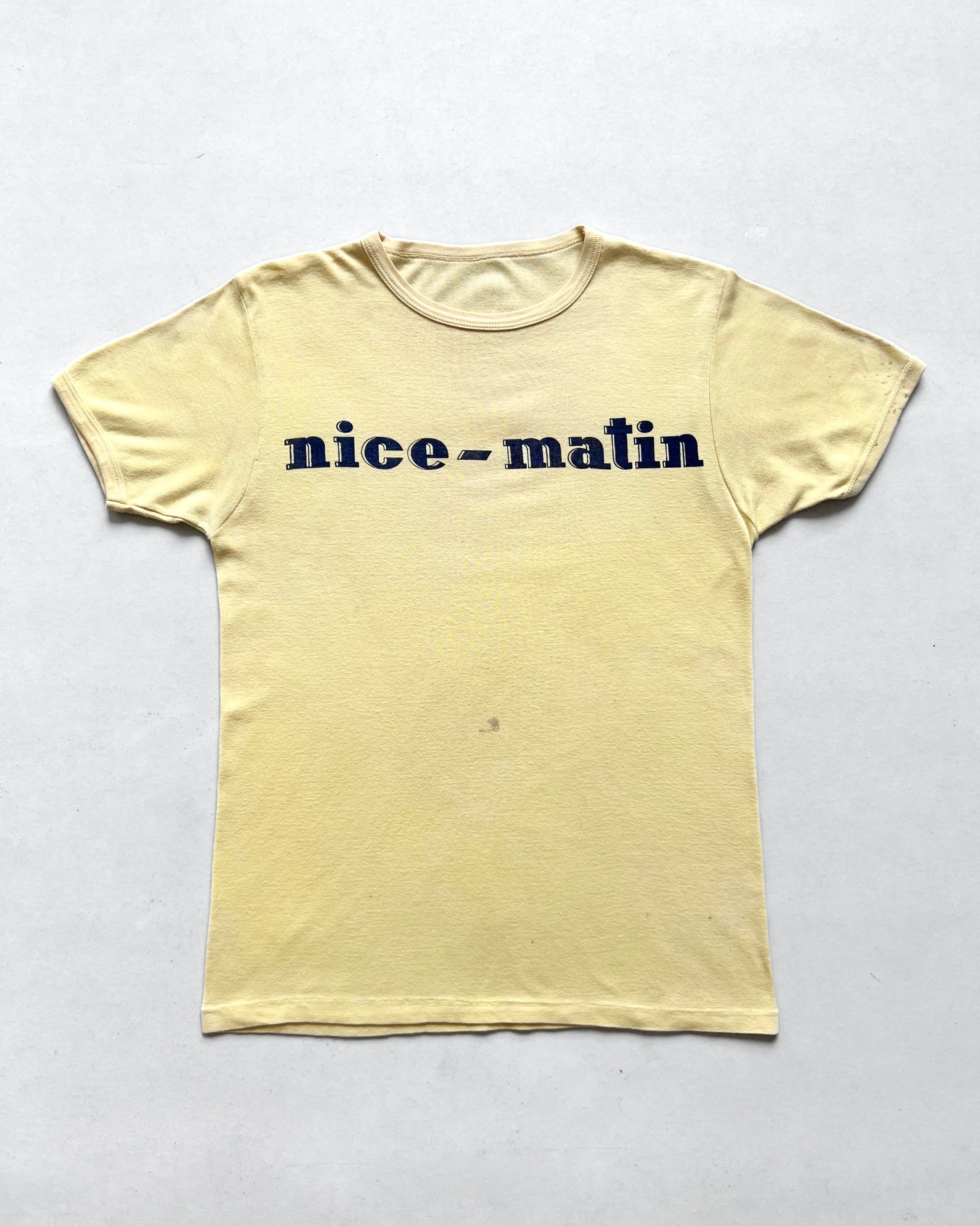 1970S 'NICE-MANTIN' RINGER TEE (S)