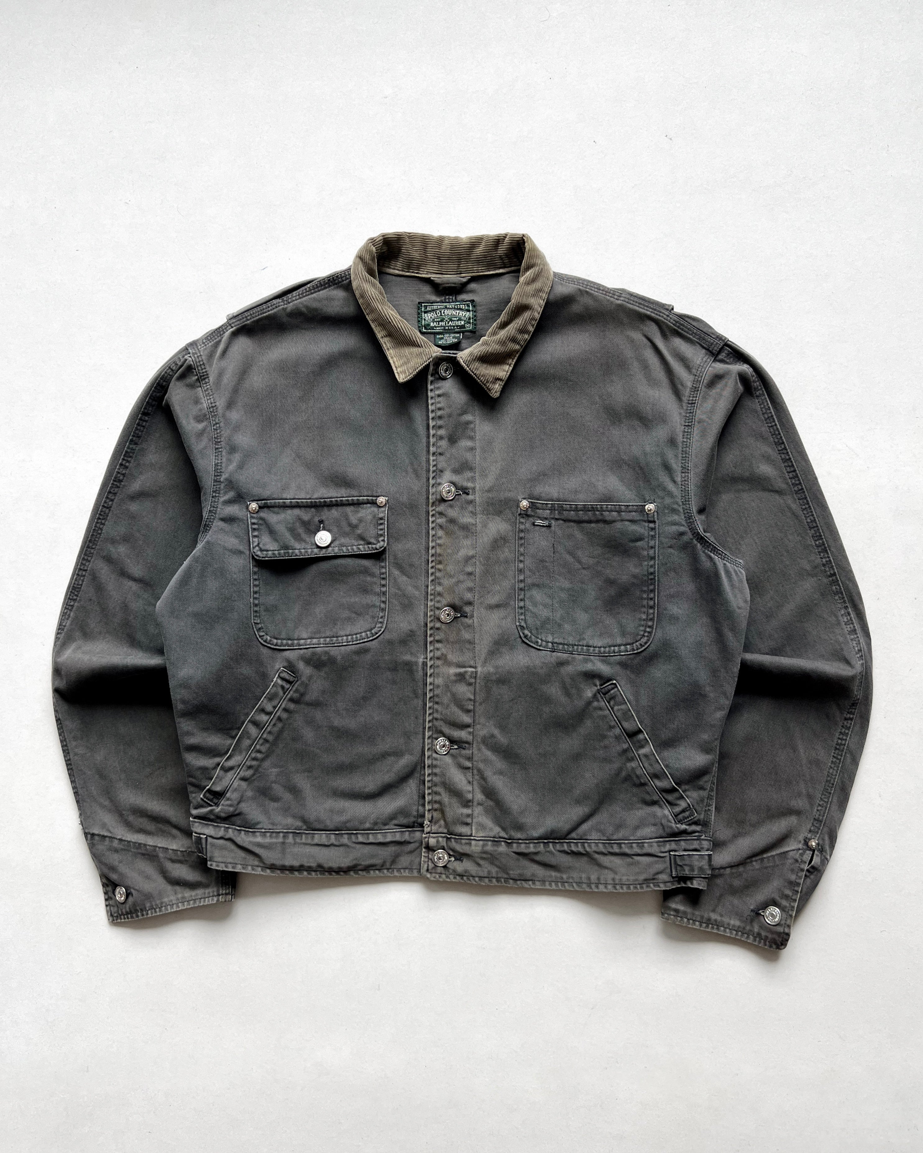 1980S FADED RALPH LAUREN WORK JACKET (L)
