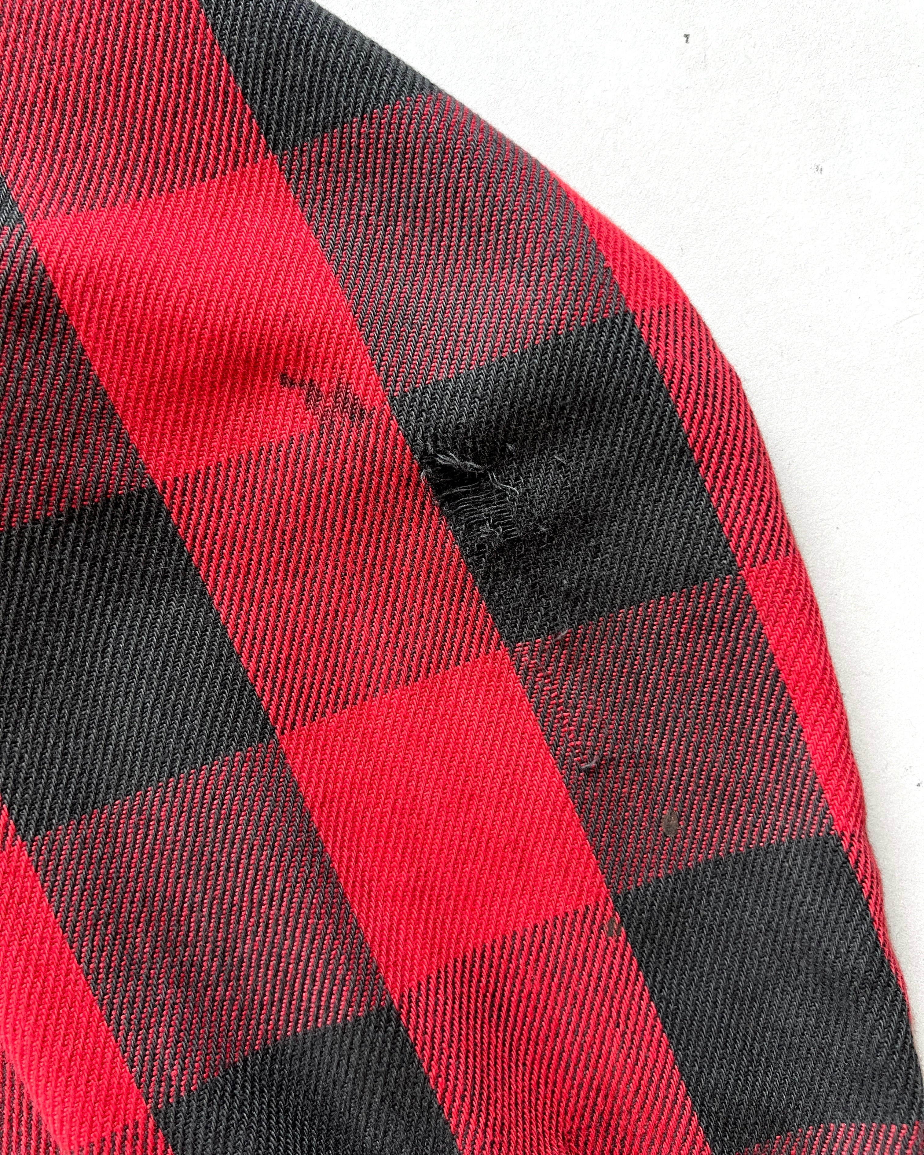 1990S FIVE BROTHER PLAID FLANNEL (L)