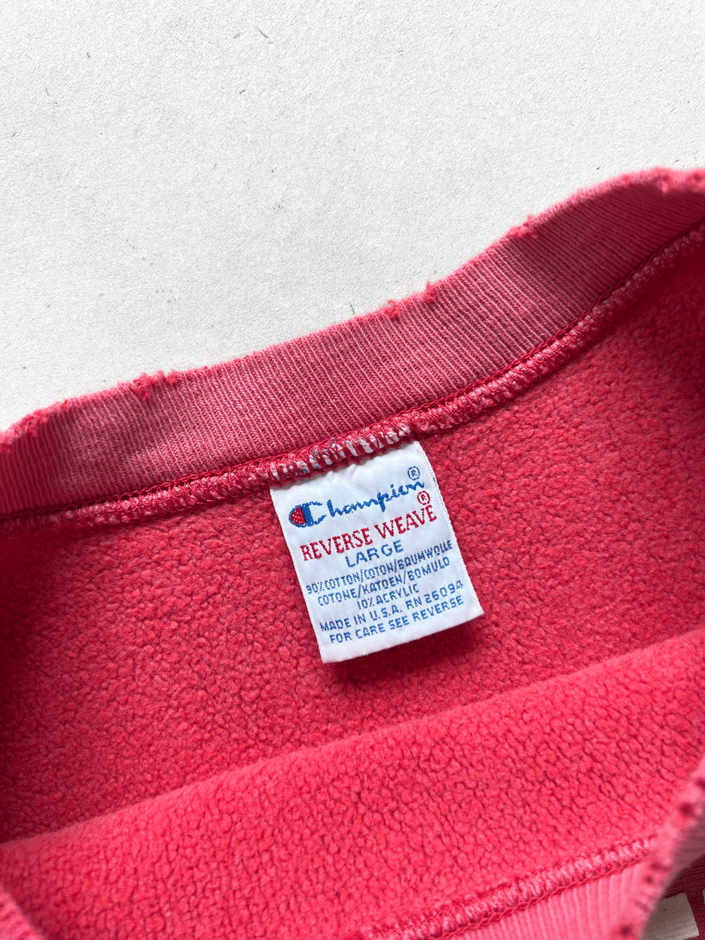 1990S CHAMPION 'STEPHENS COLLEGE' REVERSE WEAVE SWEATSHIRT (L)