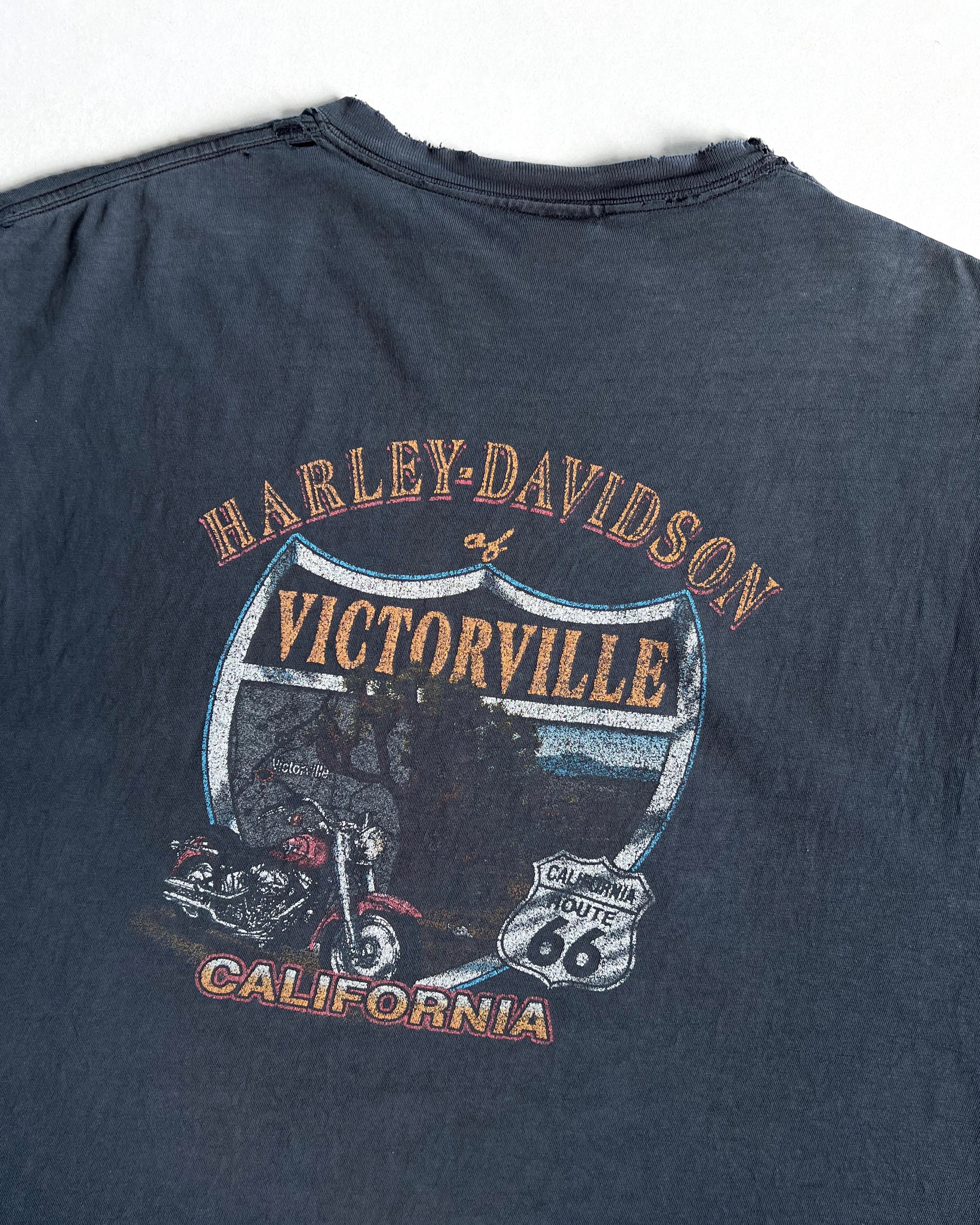 1990S HARLEY DAVIDSON 'CALIFORNIA' SLEEVESLESS TEE (XL)