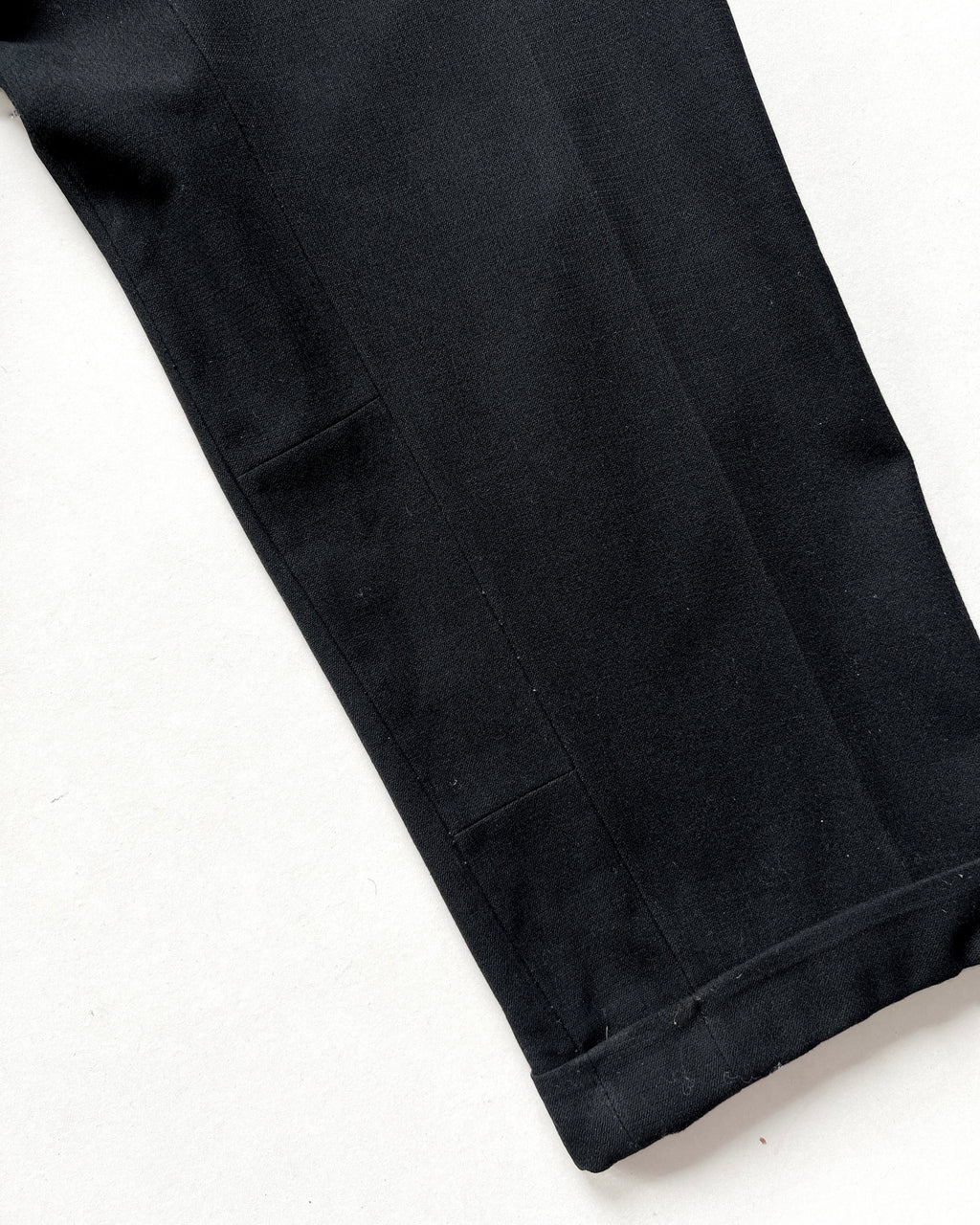 1930S EUROPE BLACK GENTLEMAN BUCKLE TROUSERS (34-39)