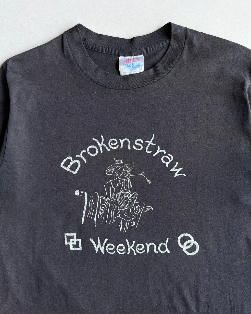1980S 'BROKENSTRAW WEEKEND' SINGLE STITCH TEE (M)