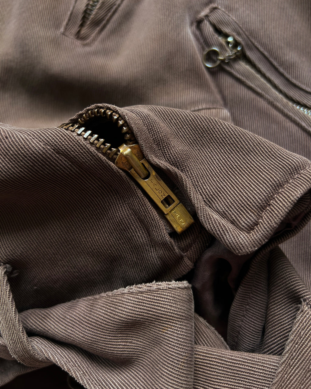 1940S PARAGON GABARDINE ROCKABILLY JACKET (M)