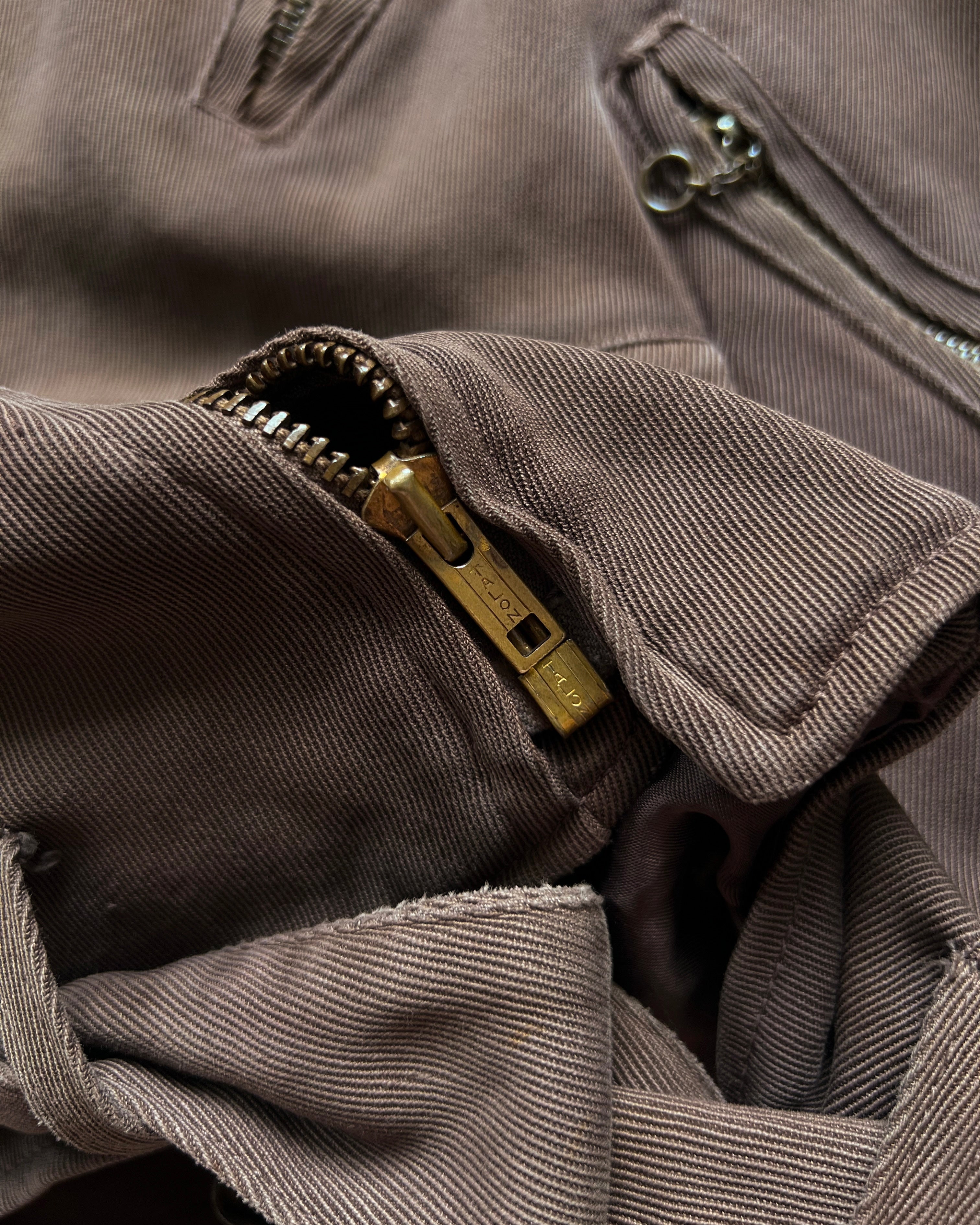 1940S PARAGON GABARDINE ROCKABILLY JACKET (M)