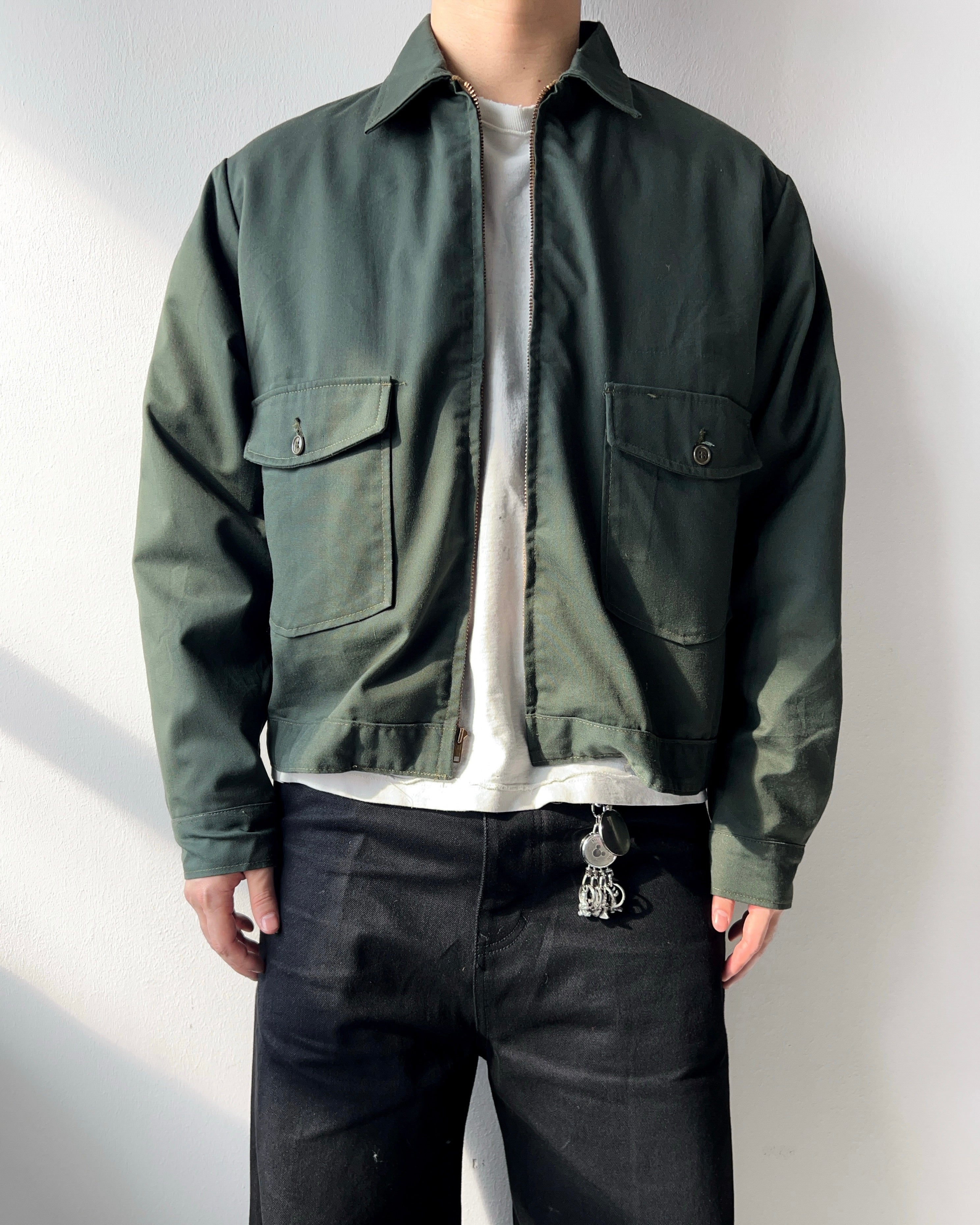 1960S LEE PERMANENT PRESS WORK JACKET (XL)