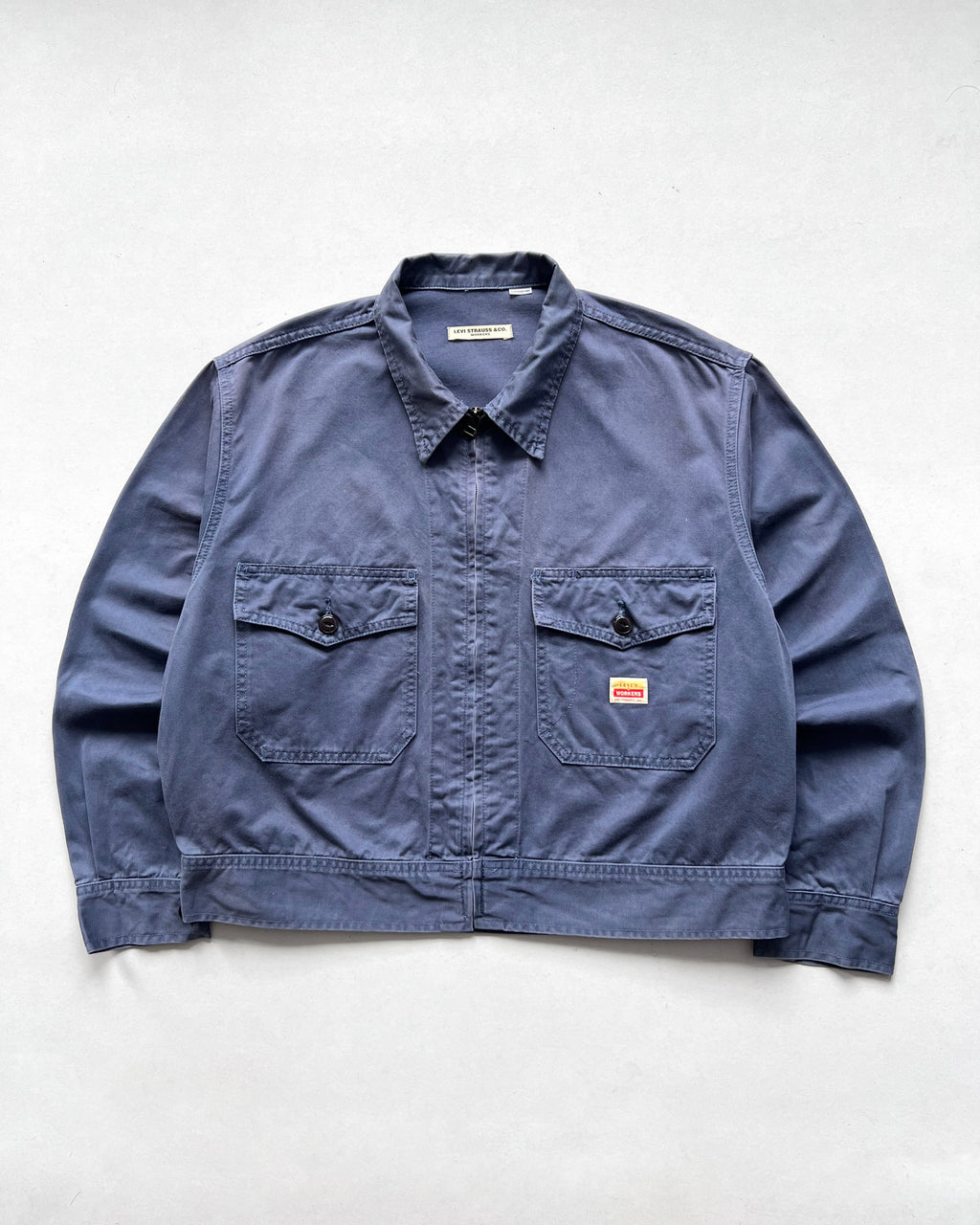 1990S LEVI'S DOUBLE POCKET WORKERS JACKET (XL)